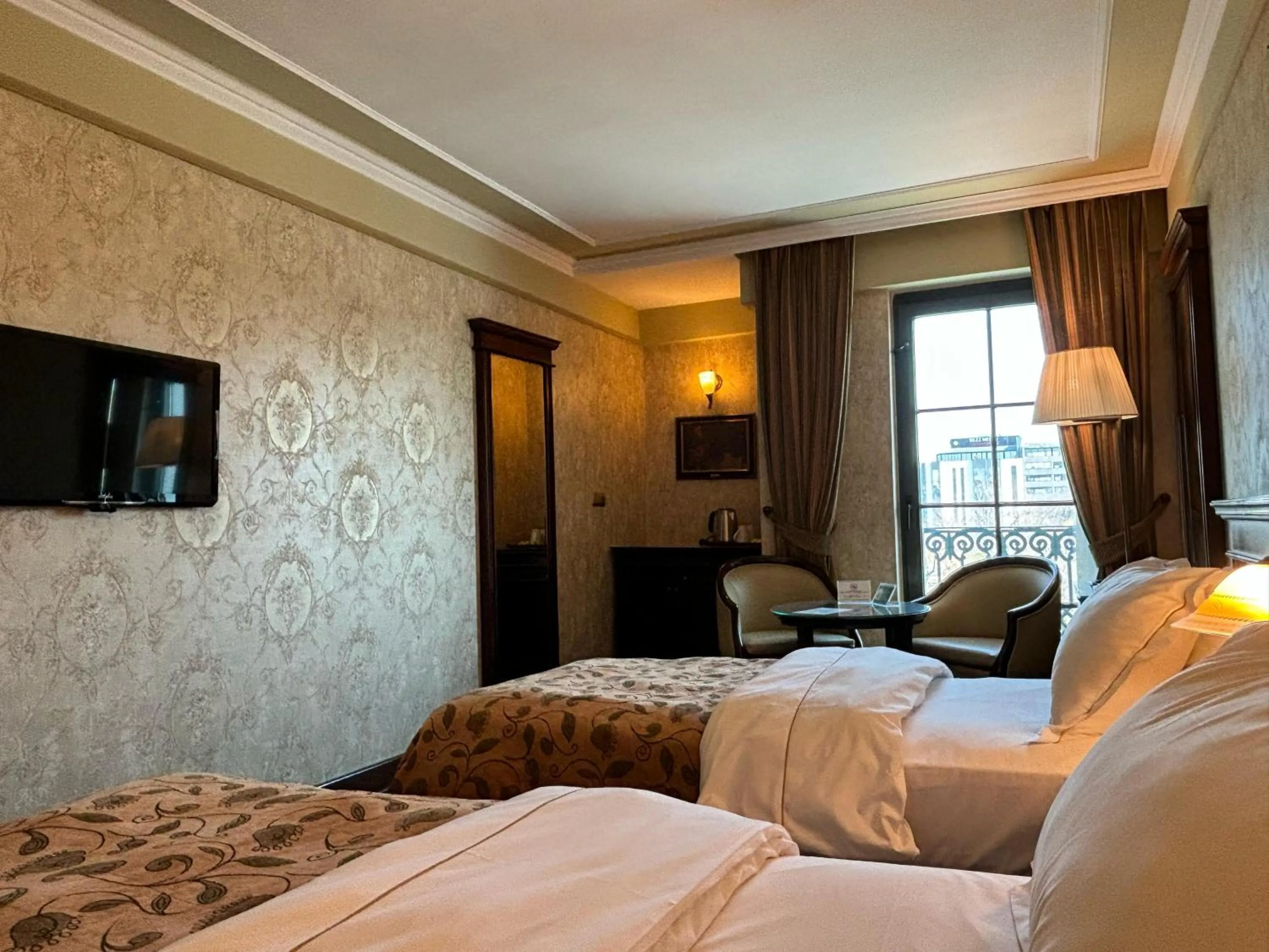 Photo of the whole room, Bed in Germir Palas Hotel - Special Class