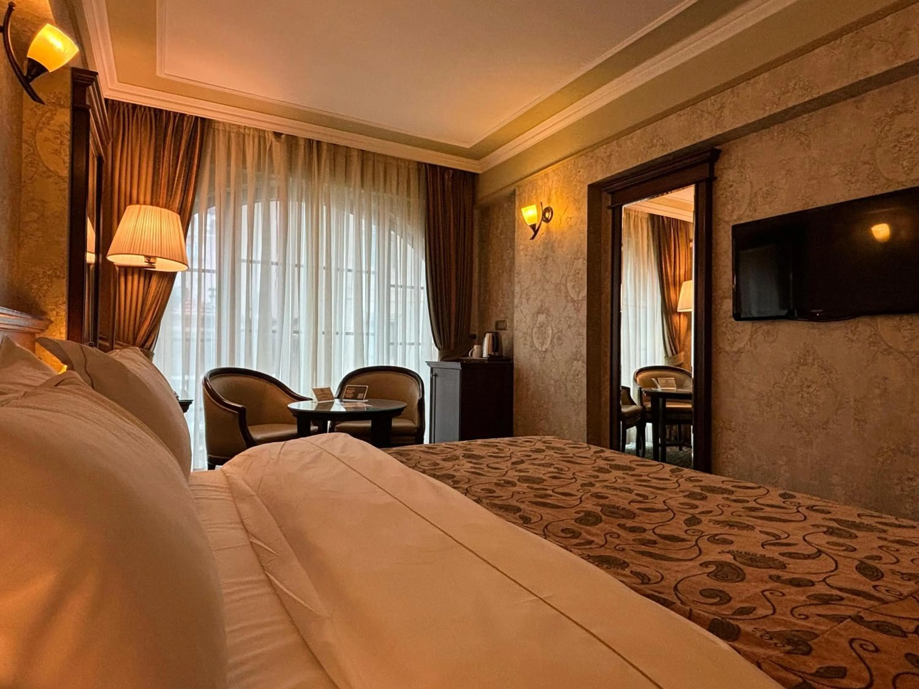 Bed in Germir Palas Hotel - Special Class