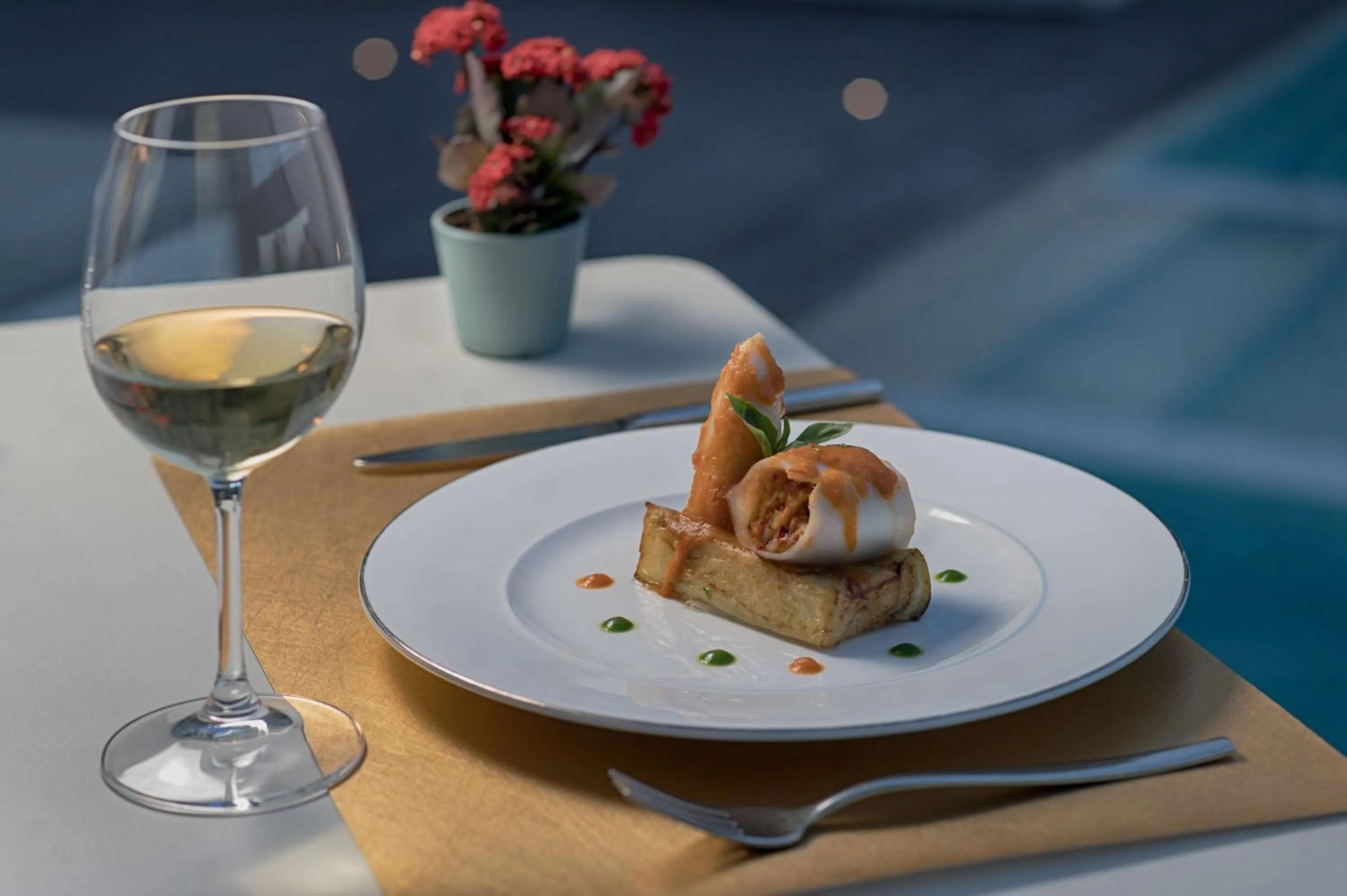 Food and drinks in NH Collection Taormina