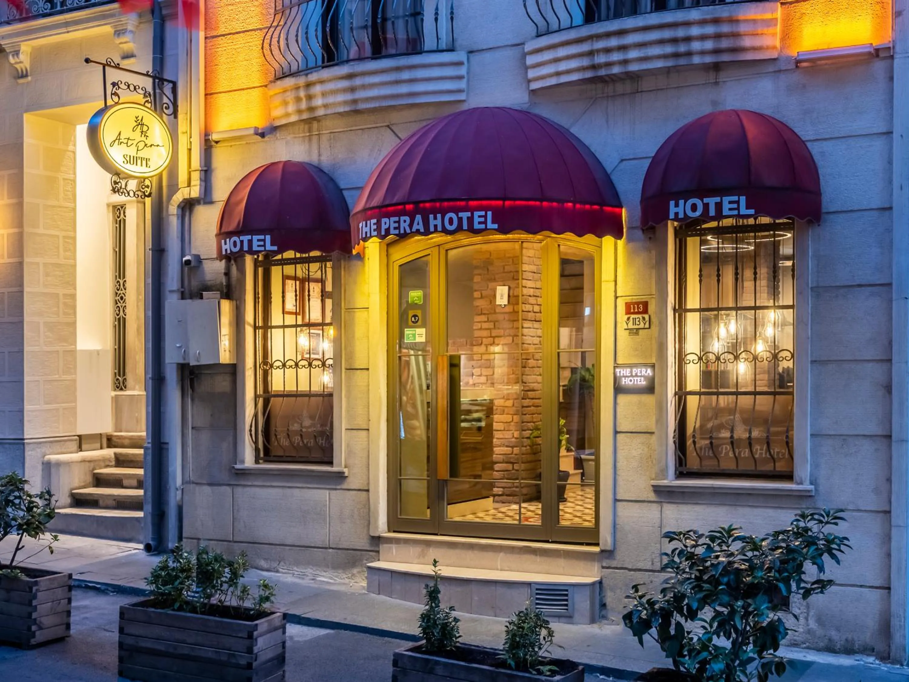 Property building in The Pera Hotel