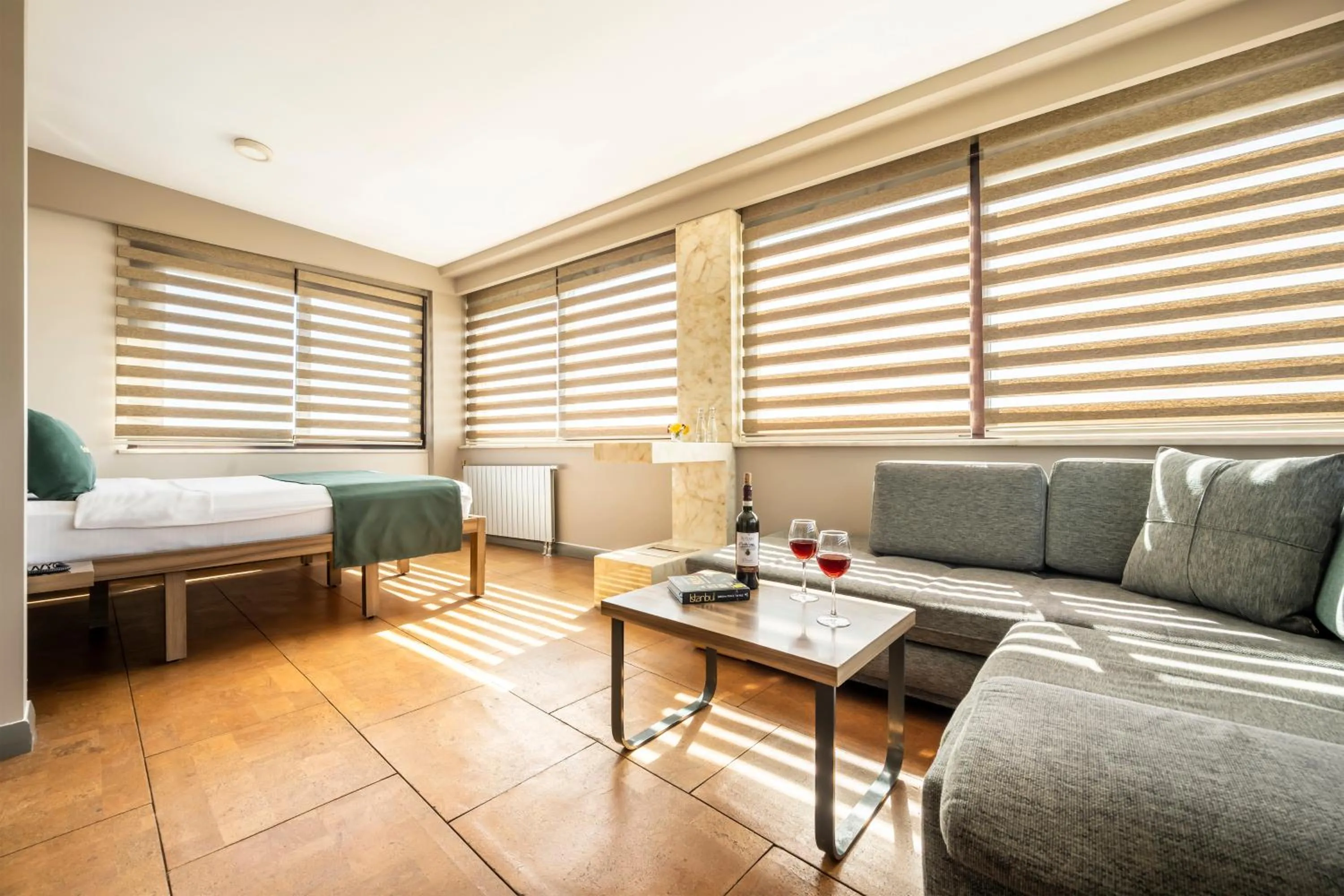 Bed in The Pera Hotel