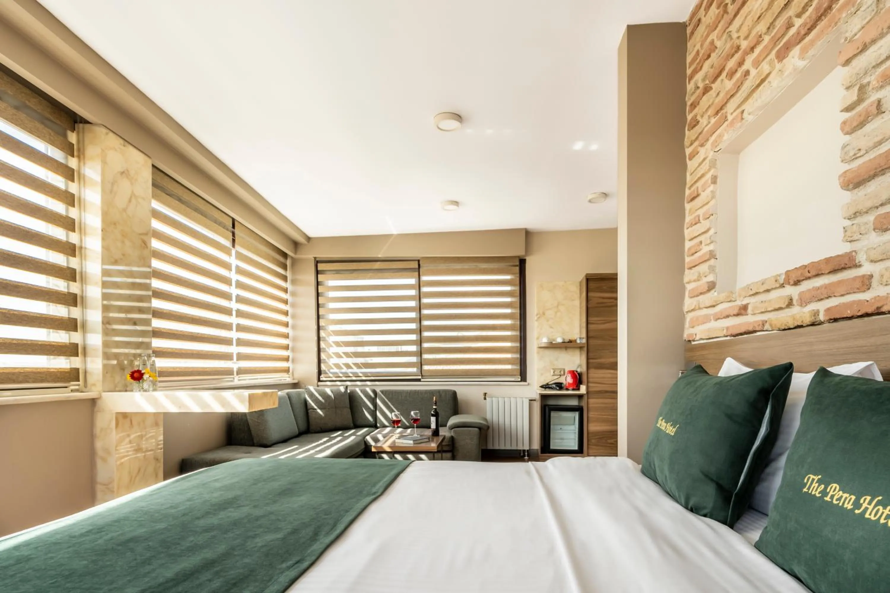 Bed in The Pera Hotel