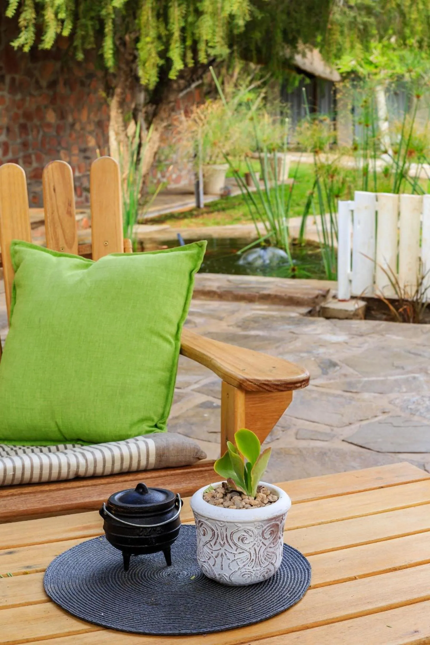 Seating area in Elegant Desert Lodge