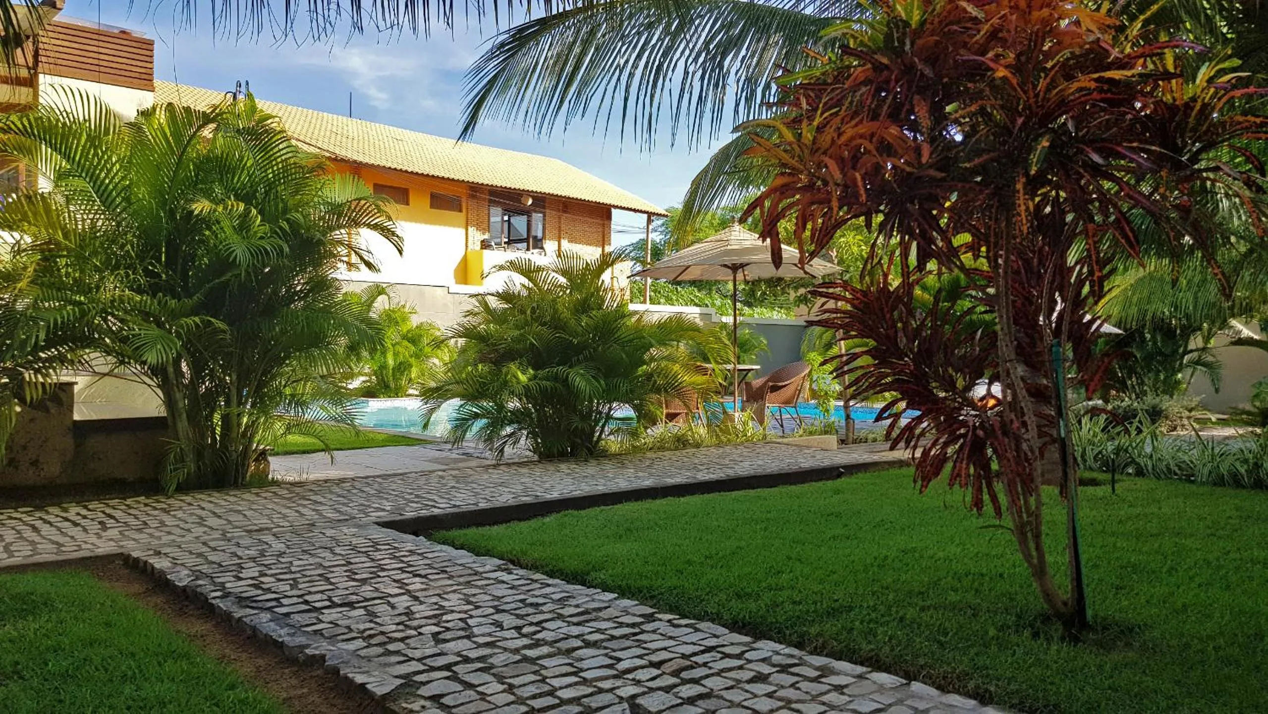 Garden in Ravenala Hotel Boutique