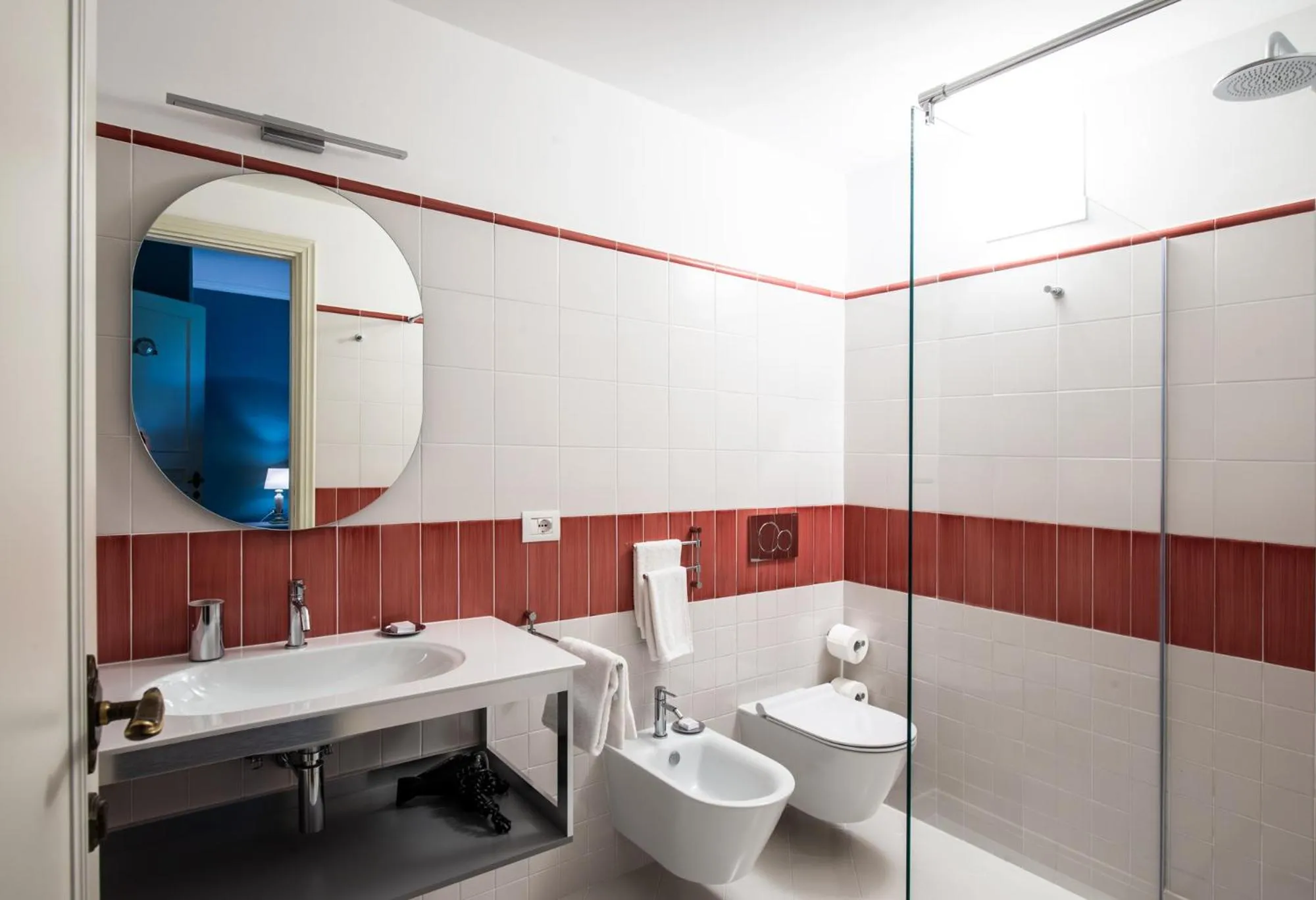 Bathroom in Hotel Franceschi