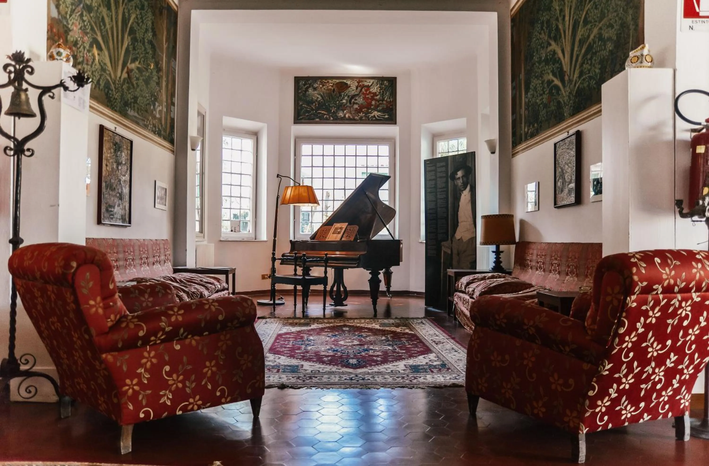 Living room in Hotel Club i Pini - Residenza d'Epoca in Versilia