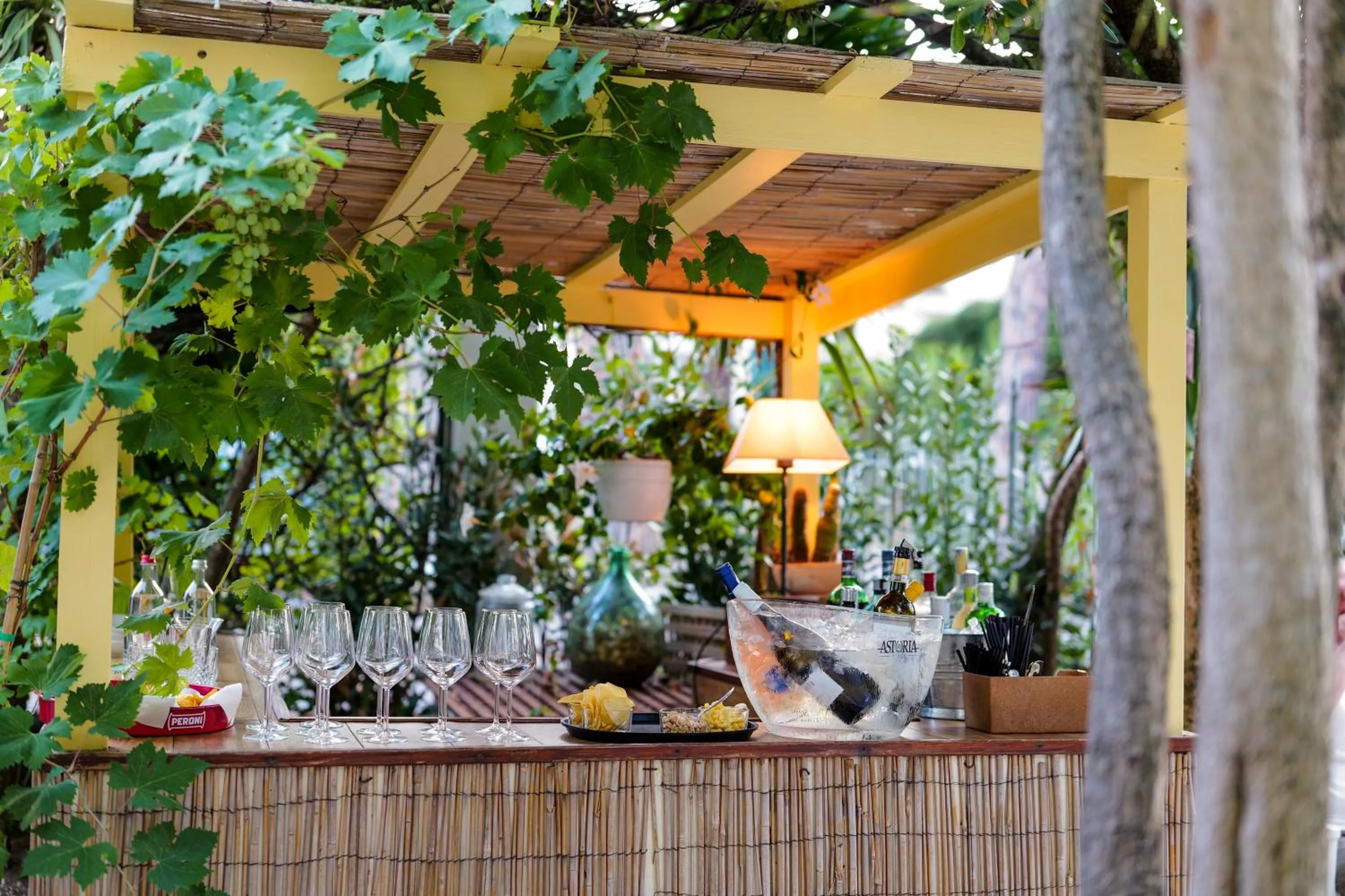Patio in Hotel Club i Pini - Residenza d'Epoca in Versilia