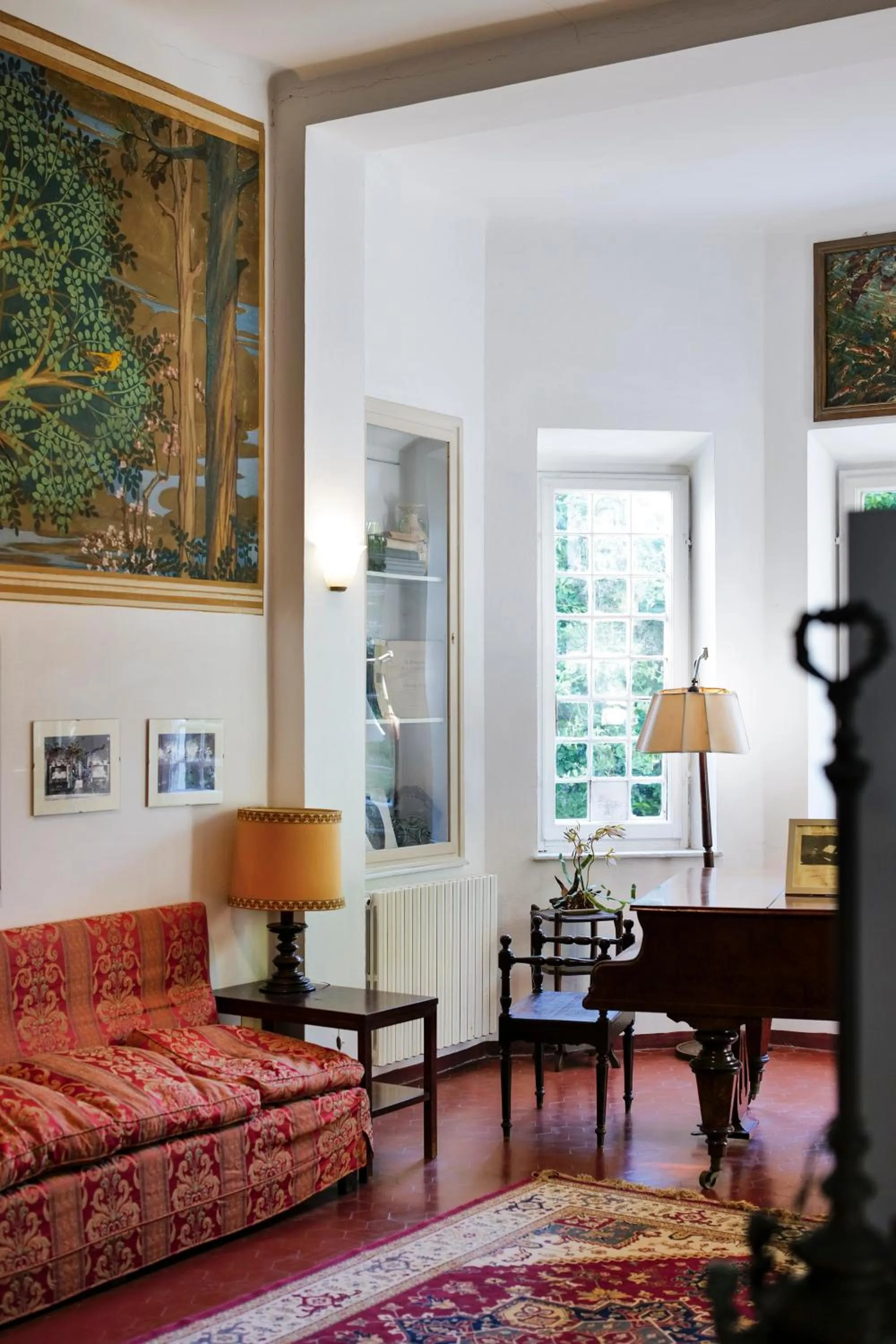 Seating area in Hotel Club i Pini - Residenza d'Epoca in Versilia