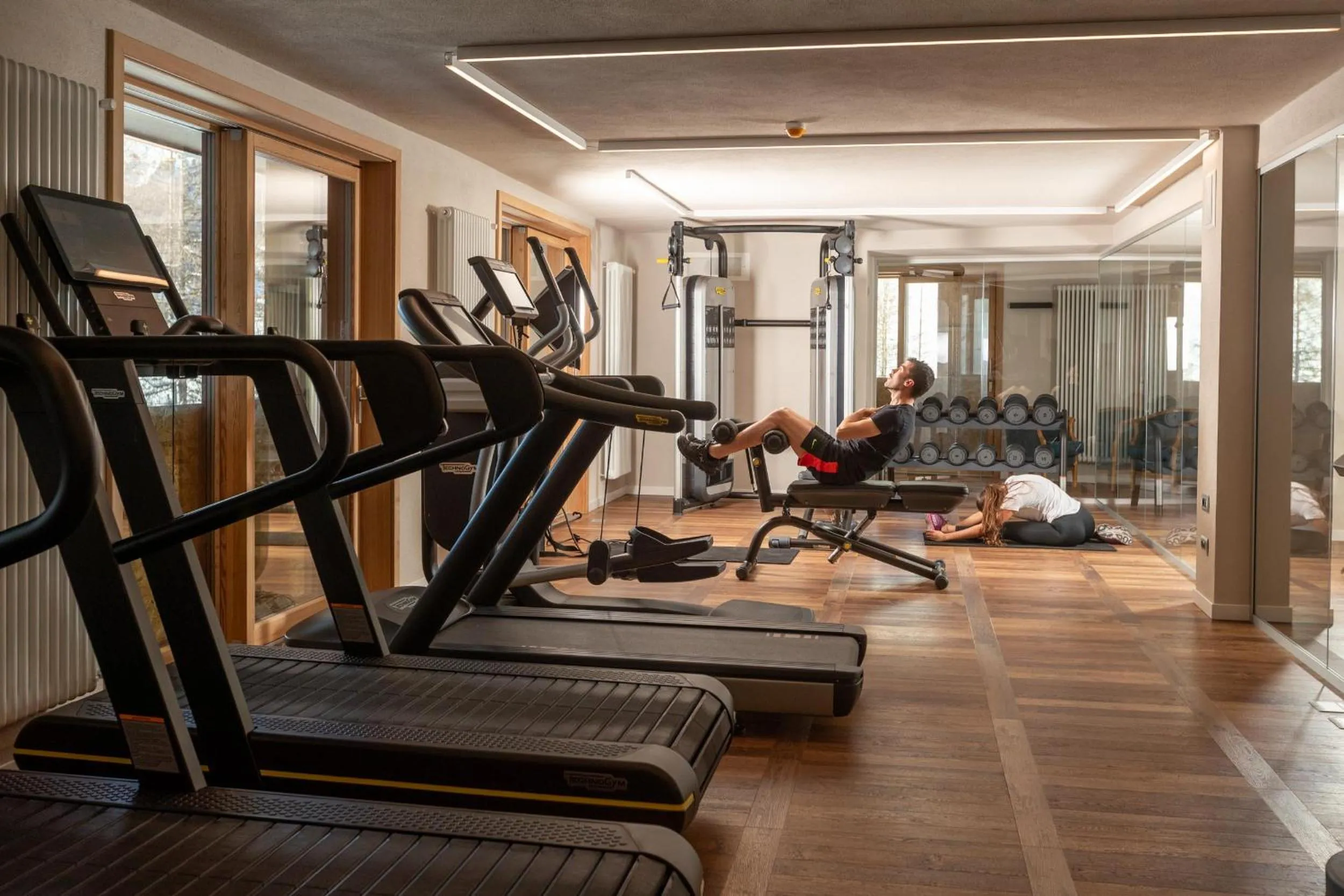 Fitness centre/facilities in Hotel Intermonti