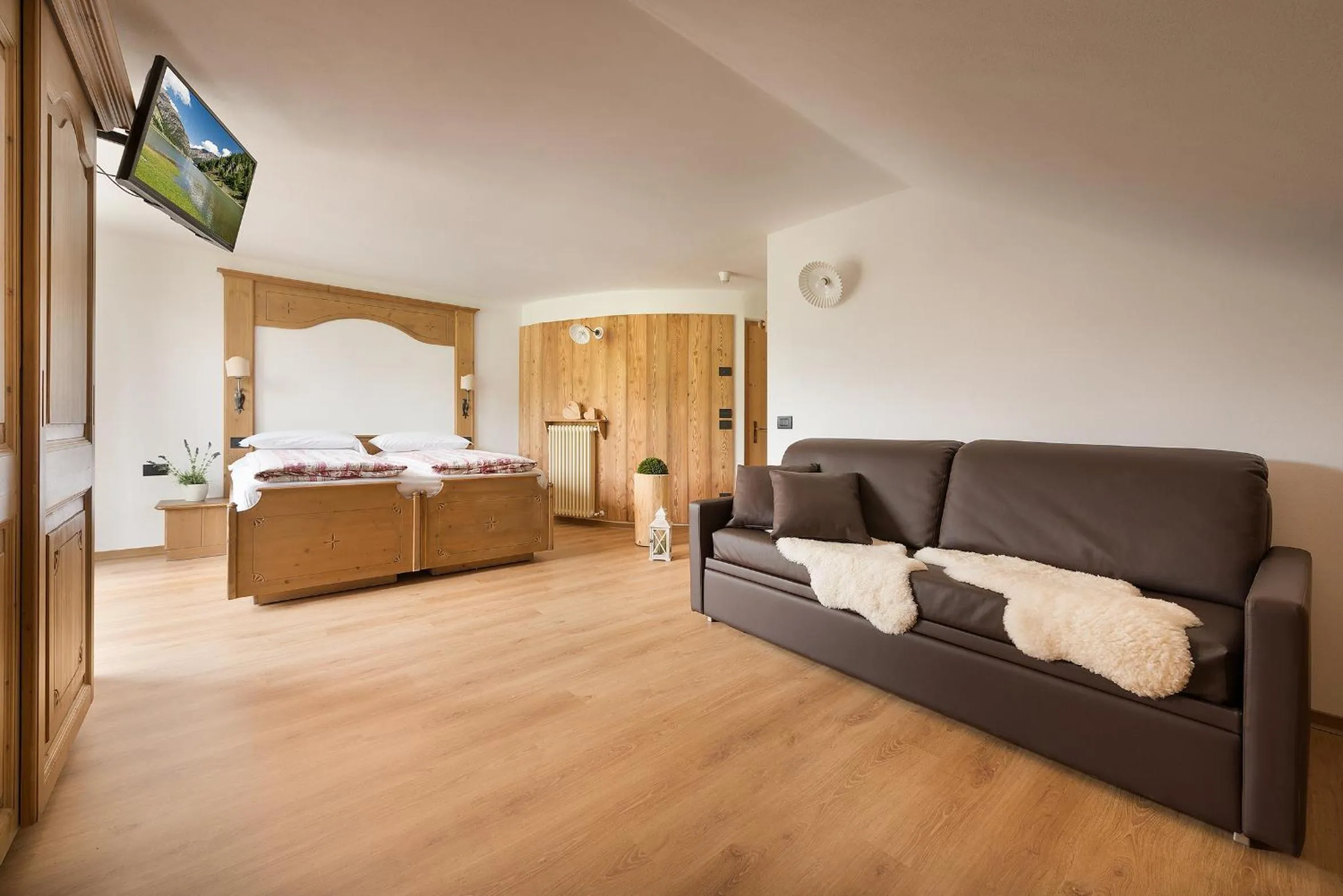 Bed in Alpen Resort Bivio