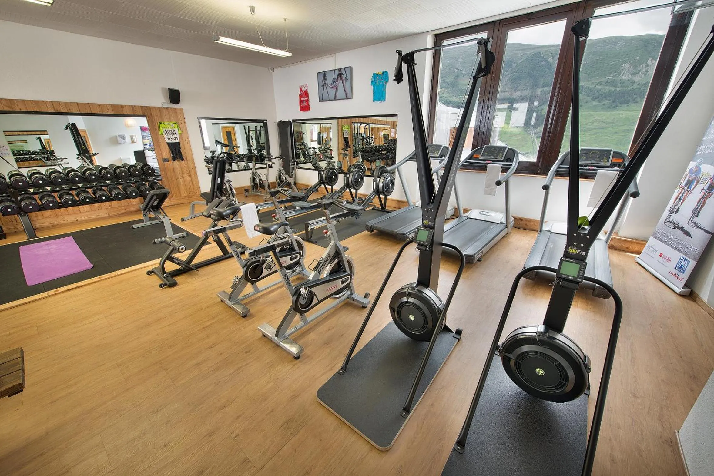 Fitness centre/facilities in Alpen Resort Bivio