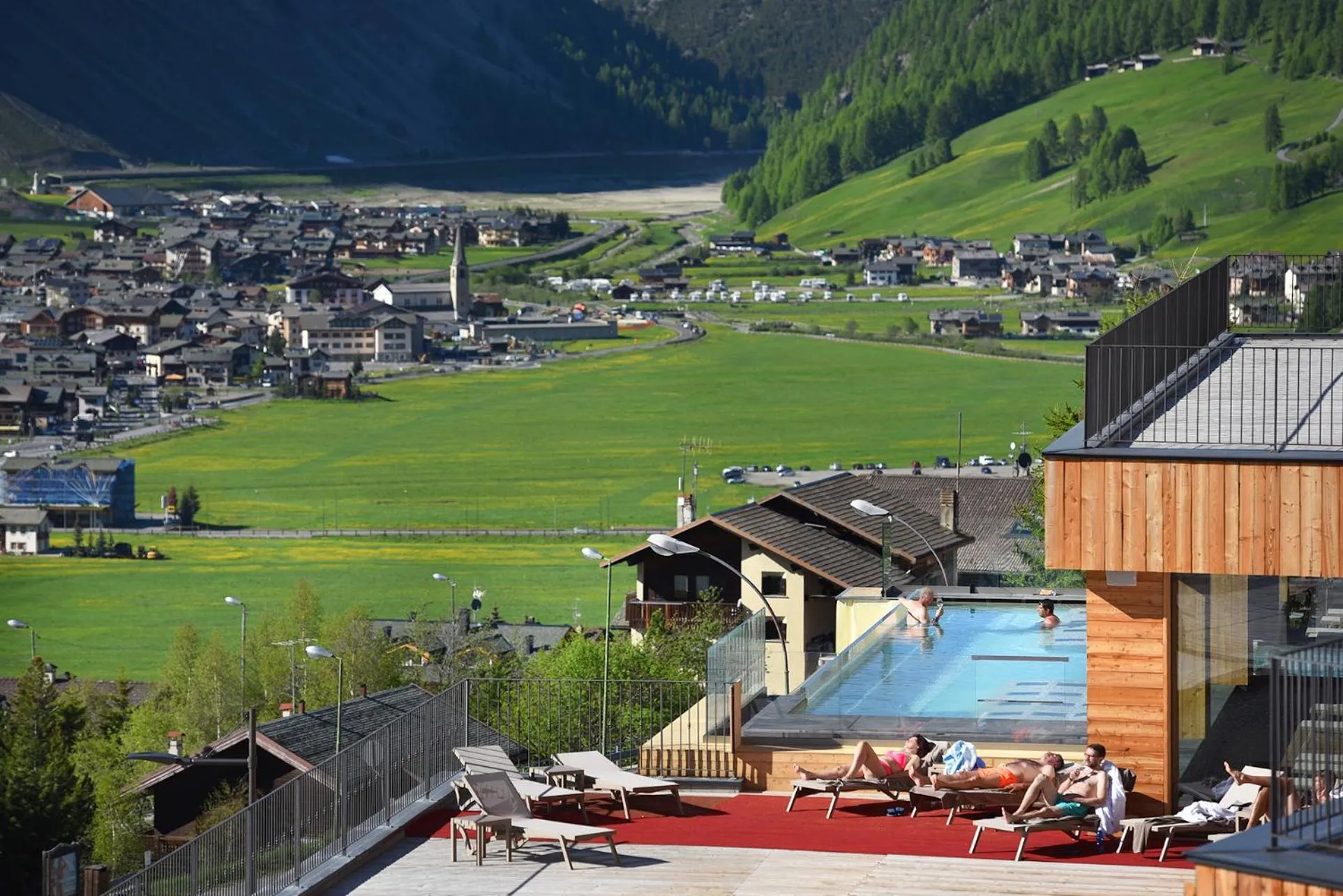 Property building in Alpen Resort Bivio