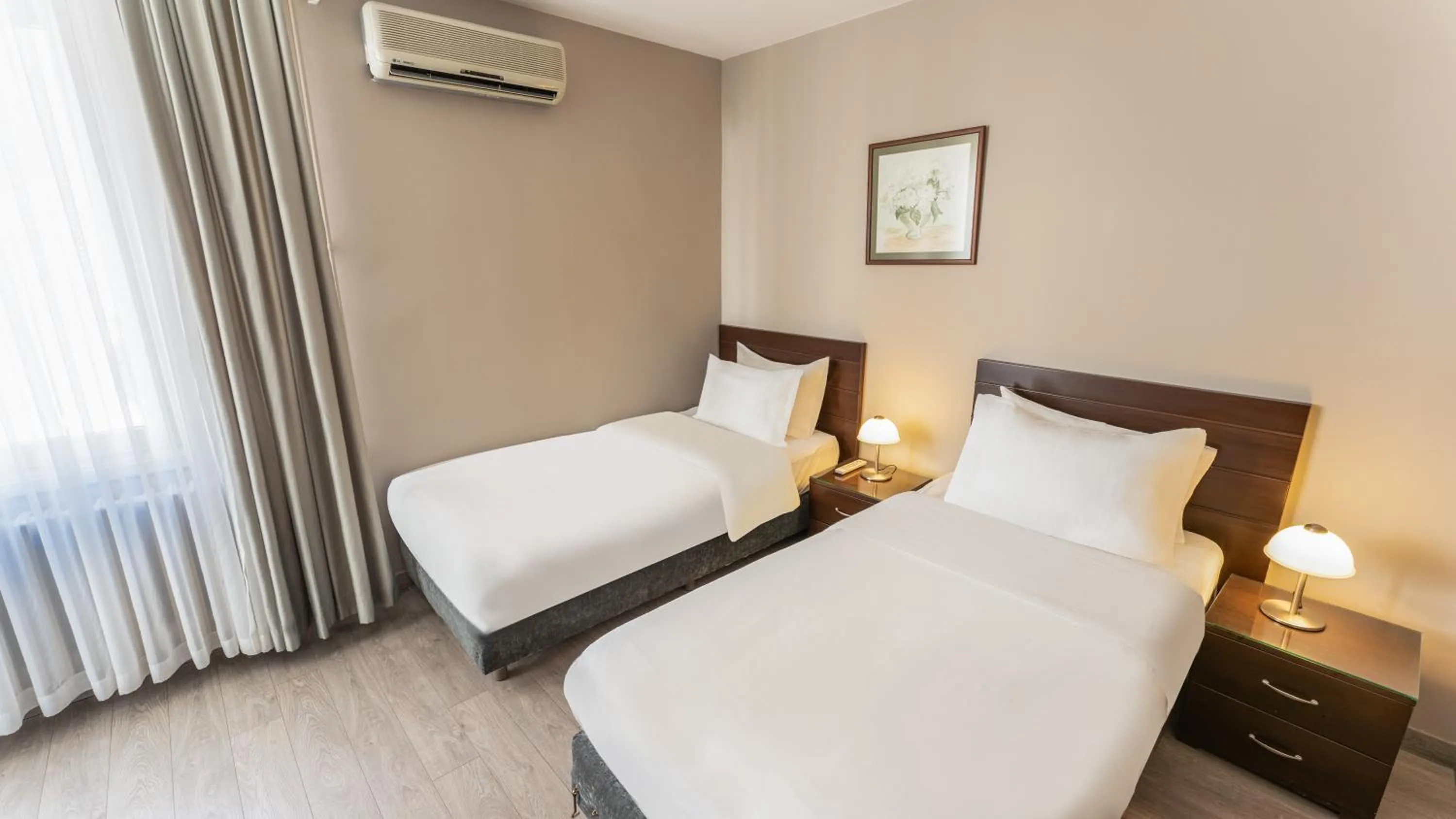 Bed in The Marmara Suadiye Residence