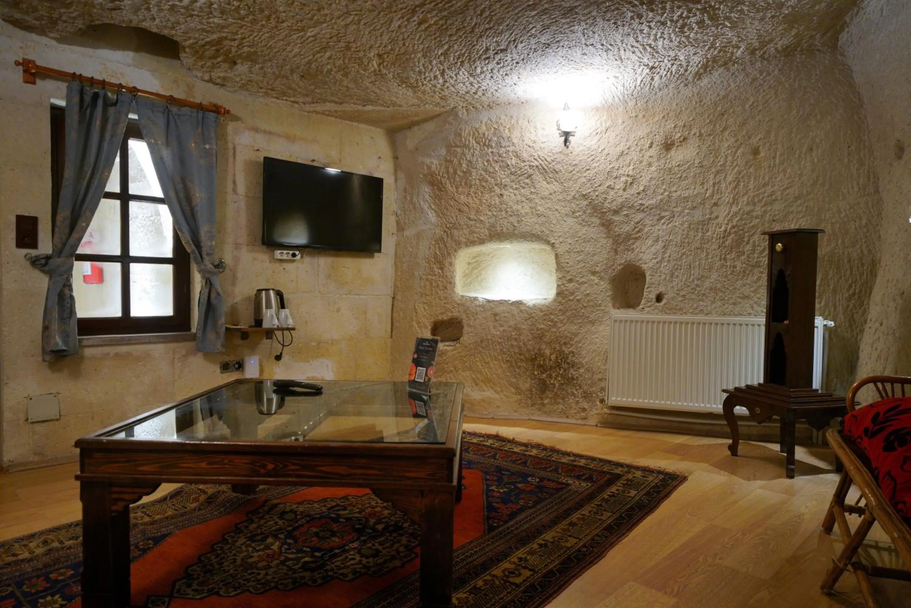 Seating area in Asteria Cave Hotel