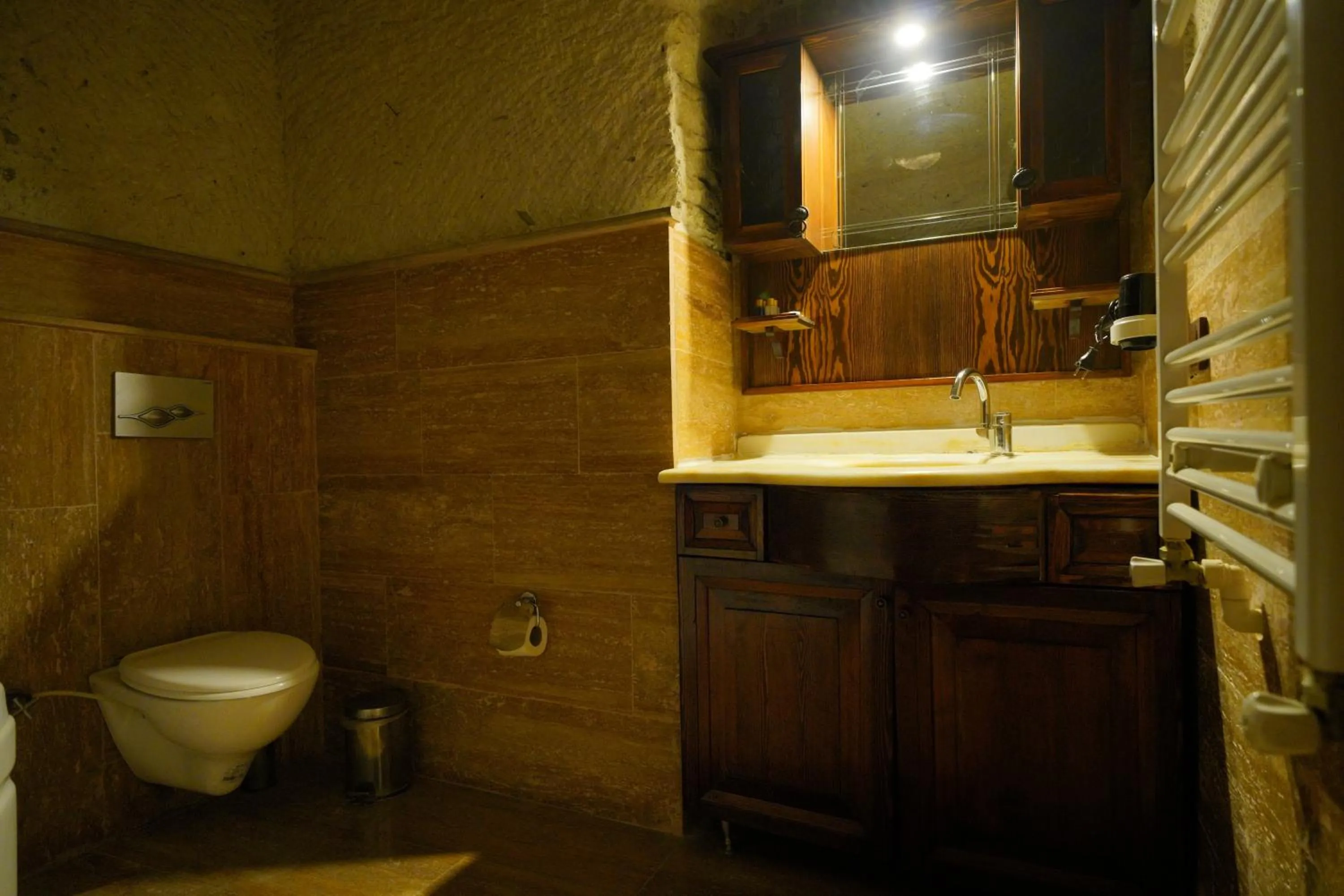 Bathroom in Asteria Cave Hotel