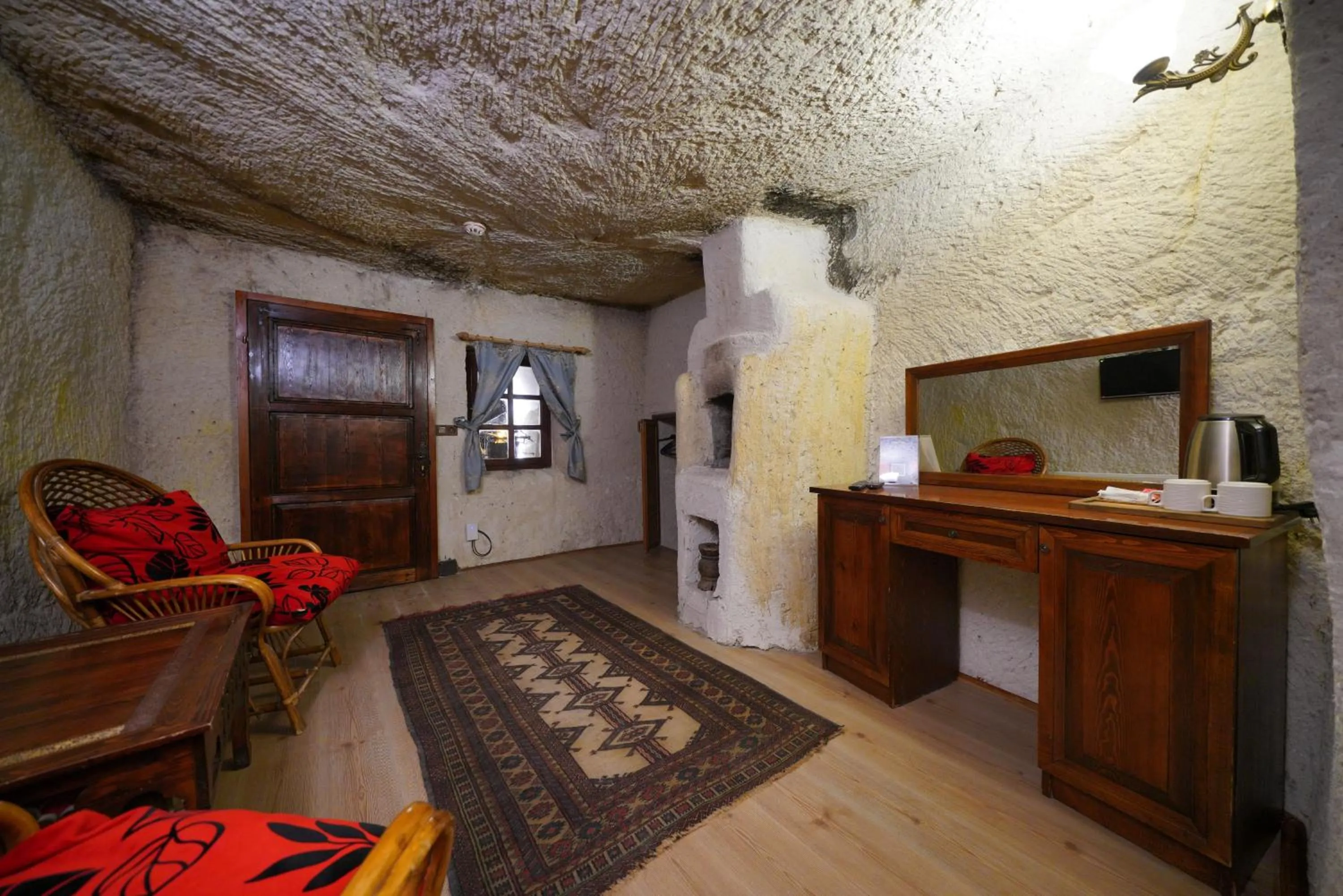 Living room in Asteria Cave Hotel