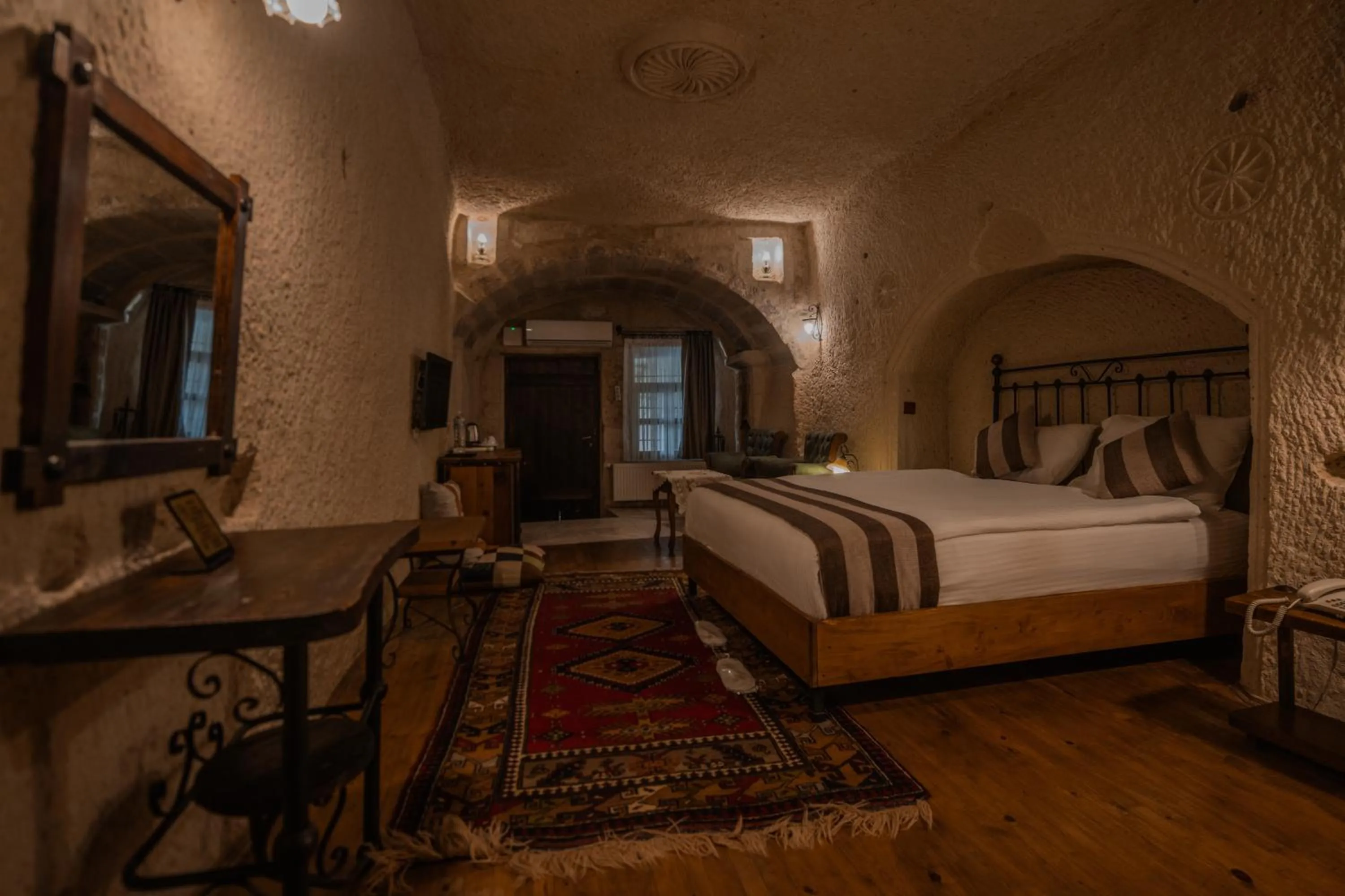 Bedroom, Bed in Aydinli Cave Hotel