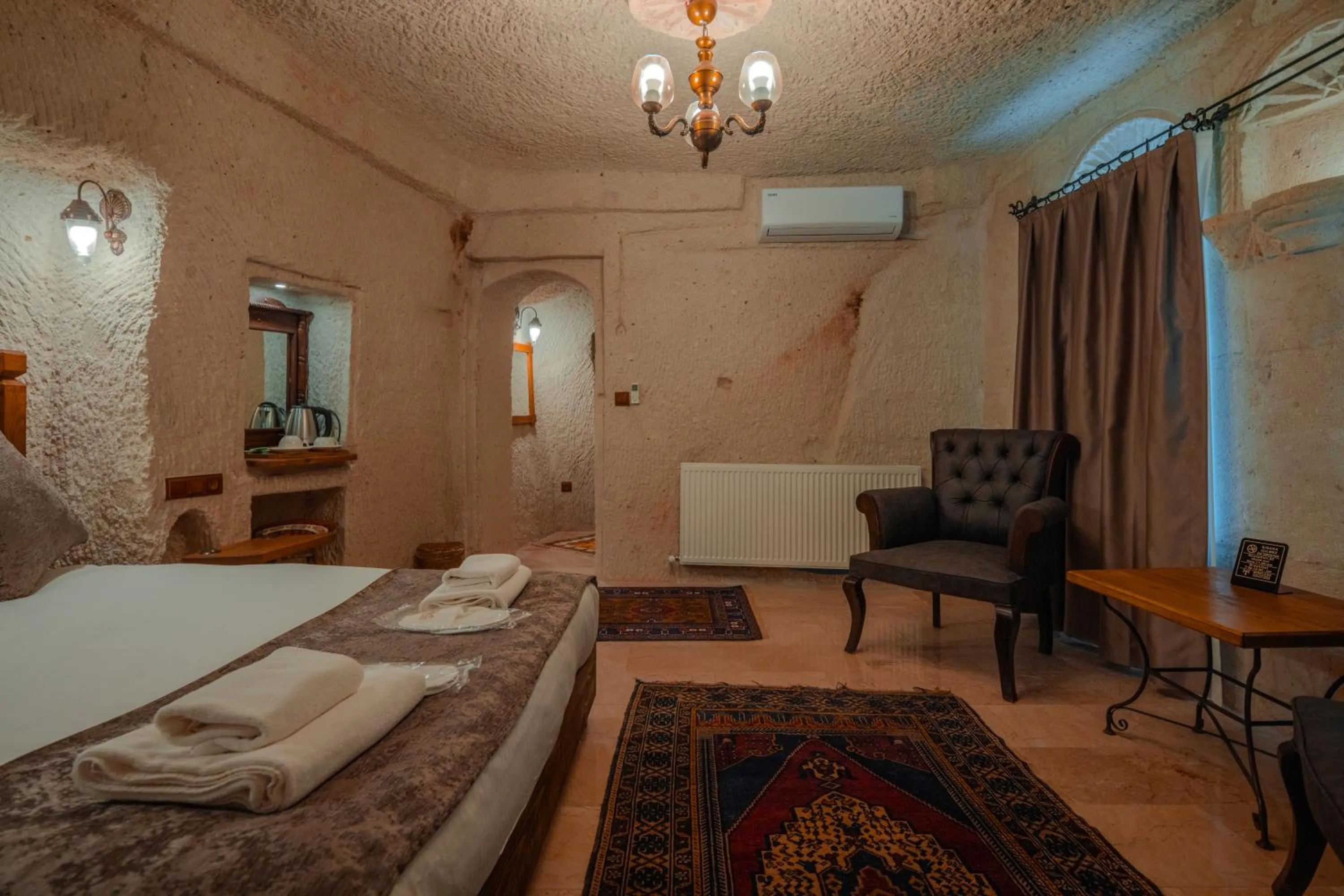 Bedroom, Bed in Aydinli Cave Hotel