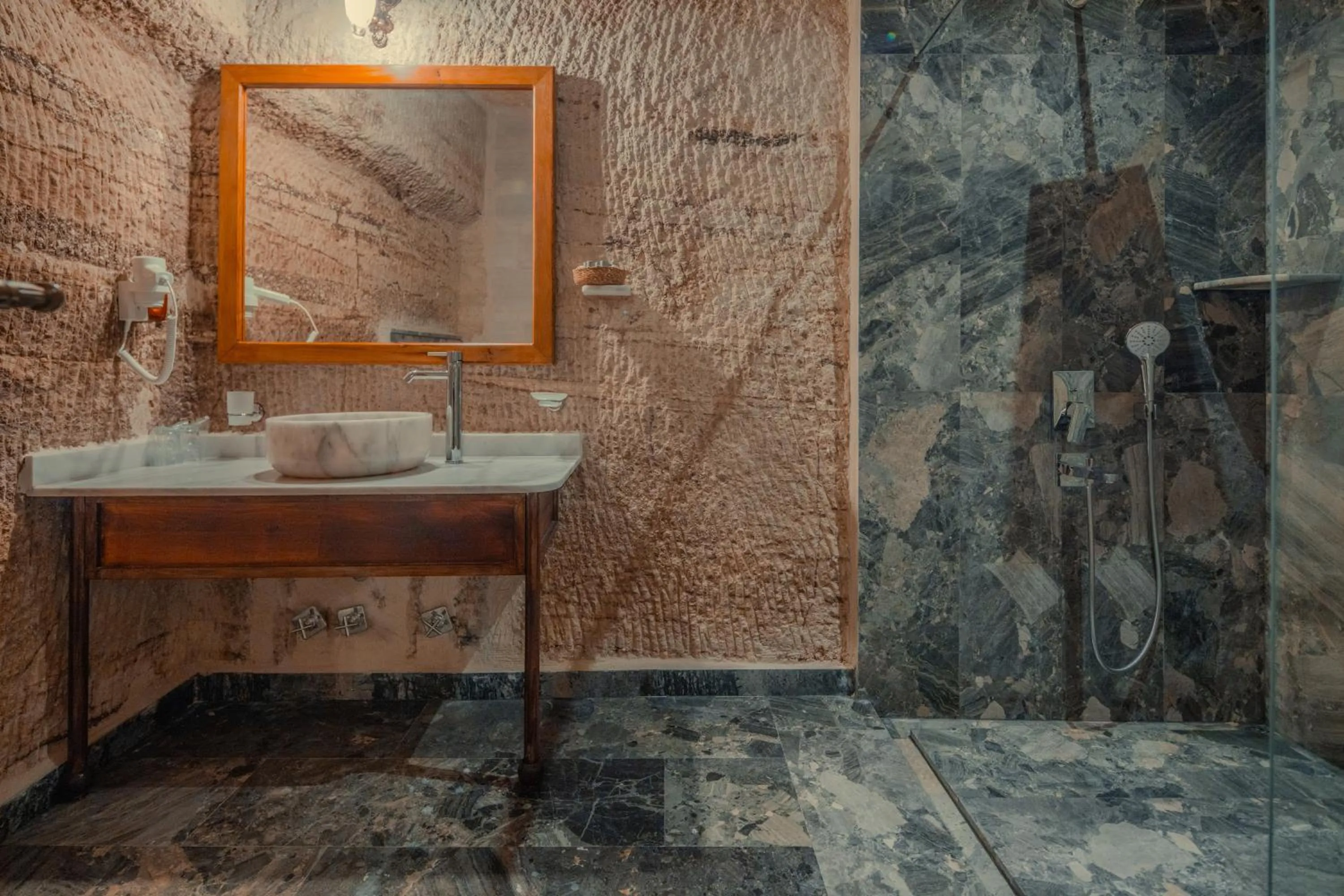 Bathroom in Aydinli Cave Hotel