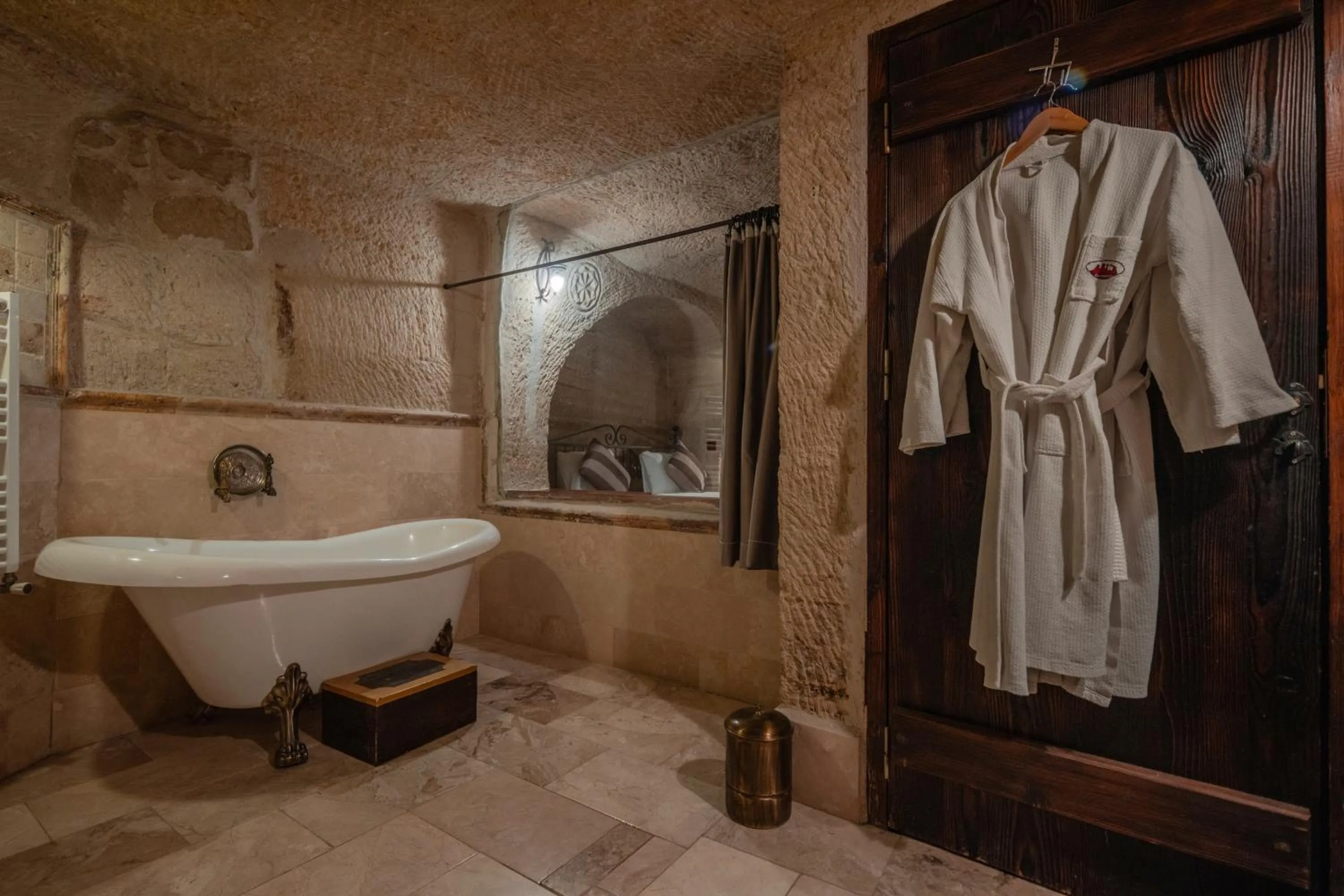 Bathroom in Aydinli Cave Hotel