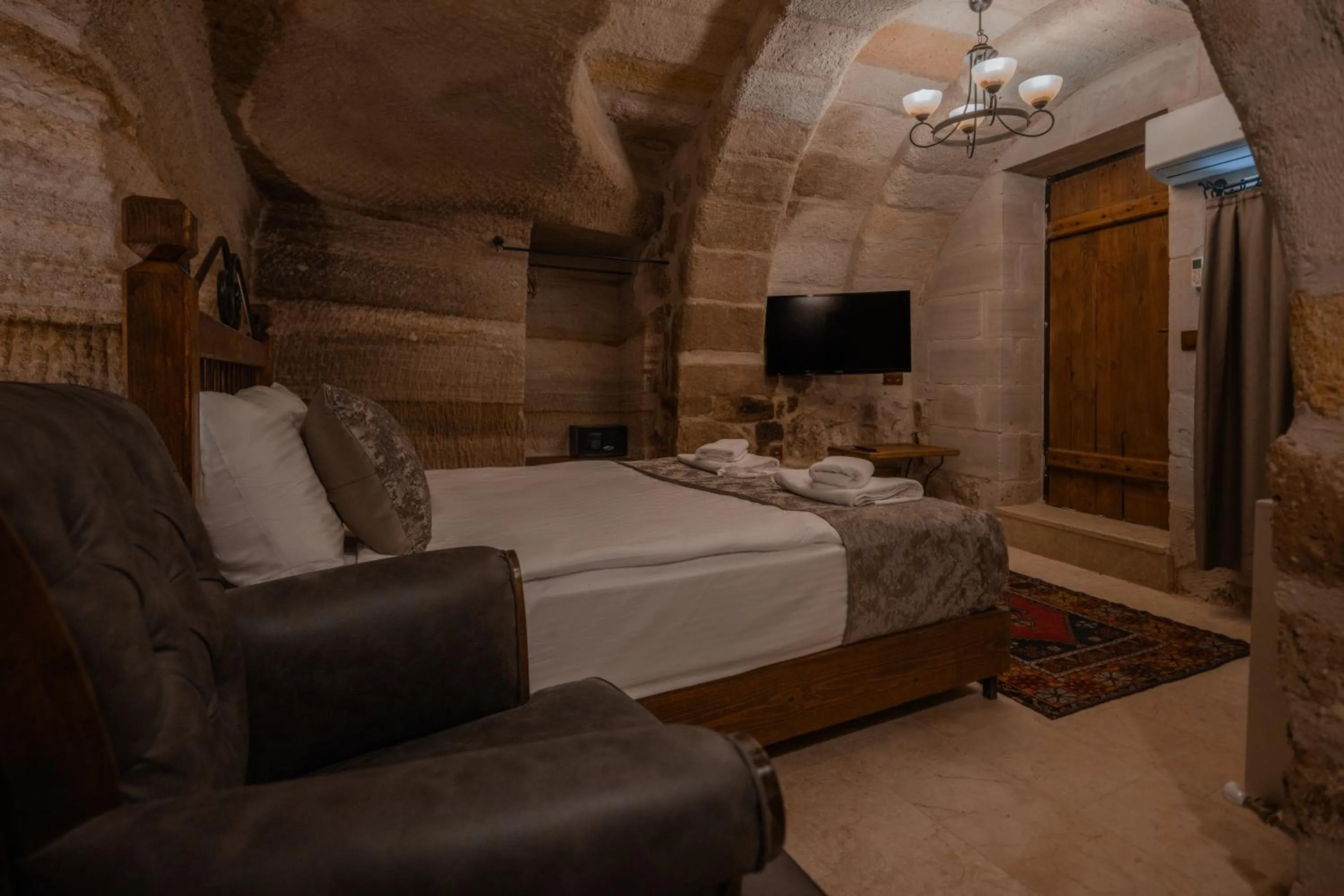 Bedroom, Bed in Aydinli Cave Hotel