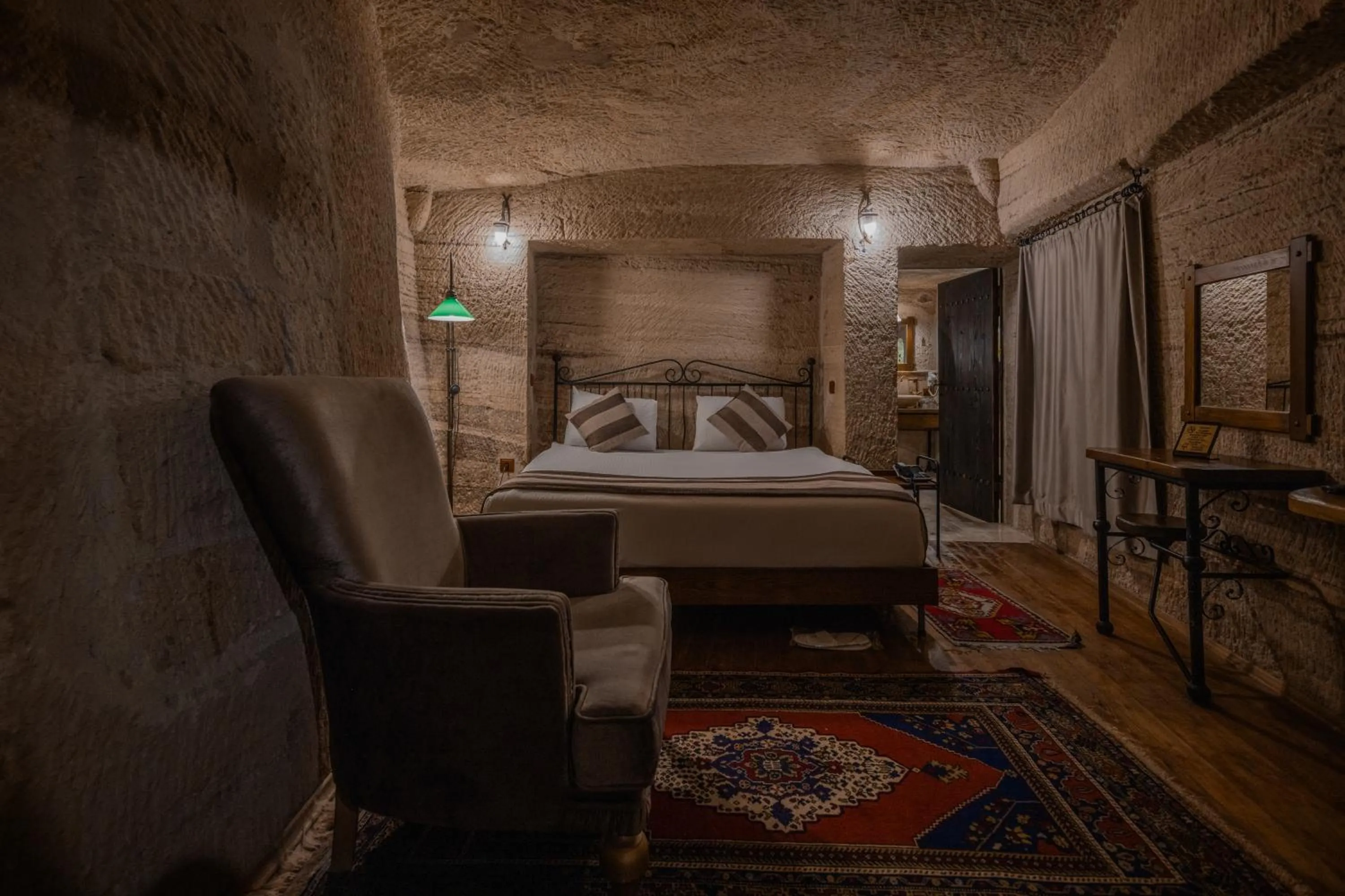 Bedroom, Bed in Aydinli Cave Hotel