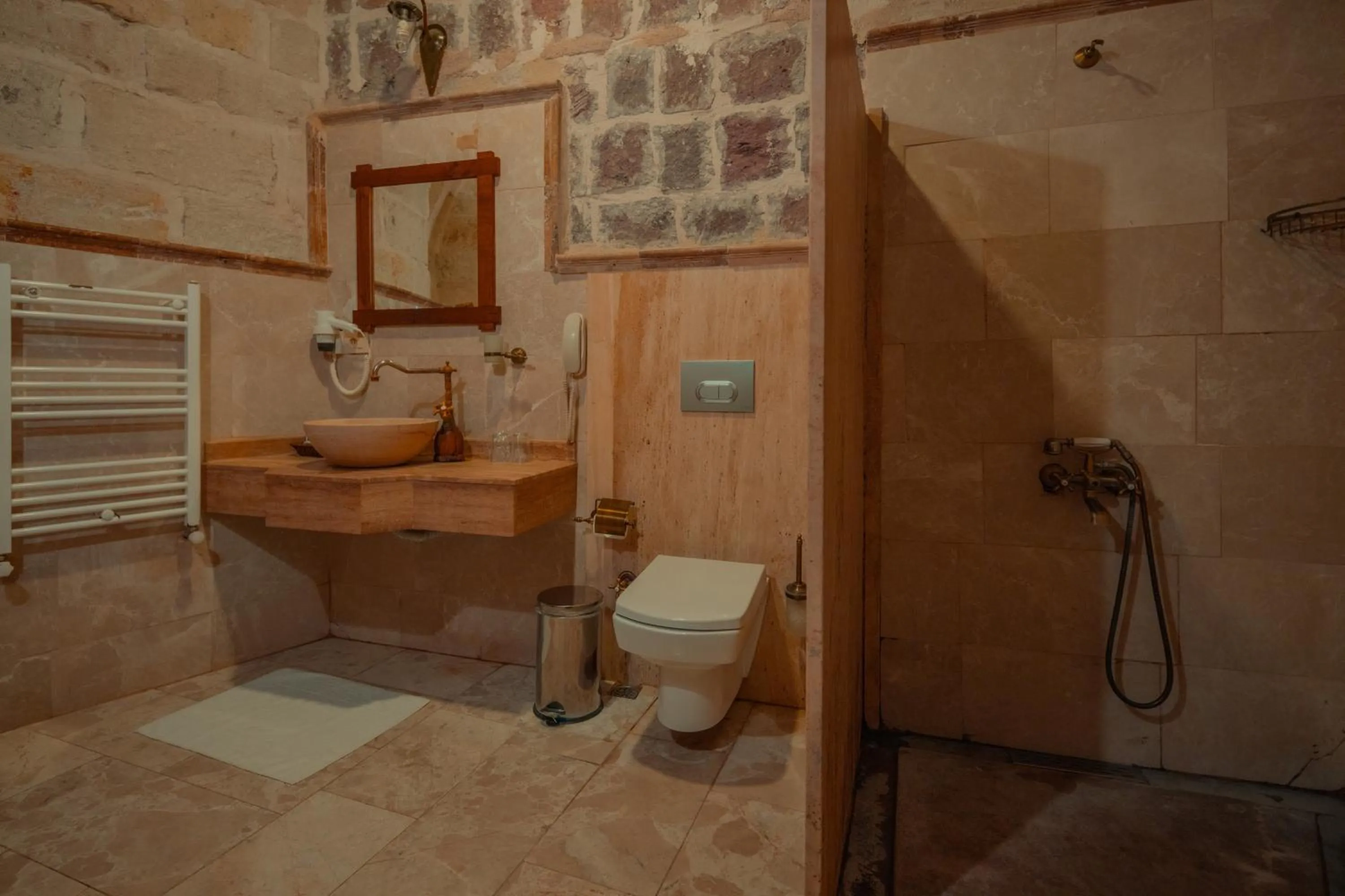 Toilet in Aydinli Cave Hotel