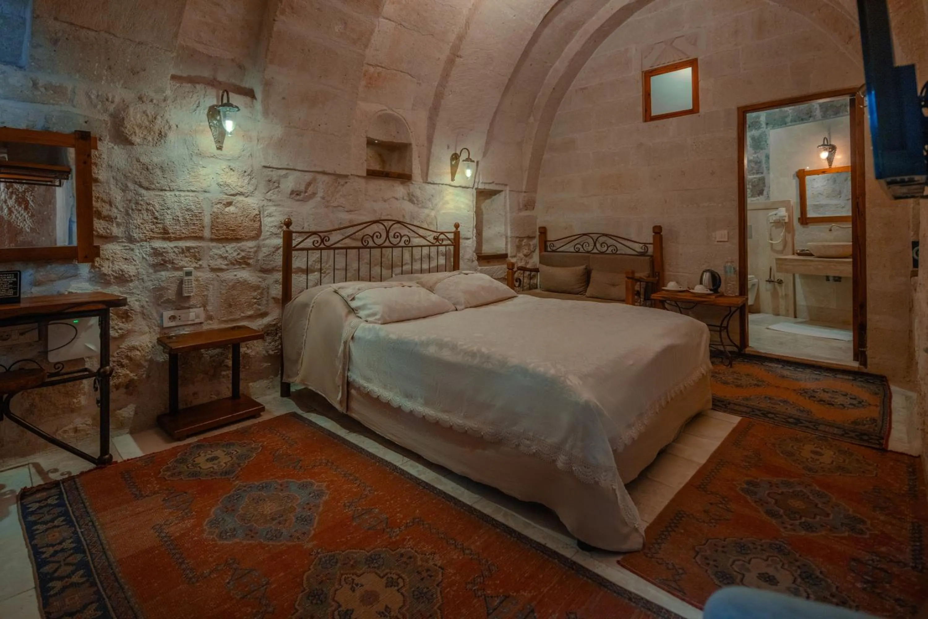 Bedroom, Bed in Aydinli Cave Hotel