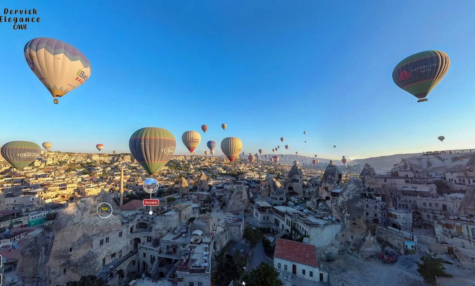 Balcony/Terrace in Dervish Cave House & Restaurant