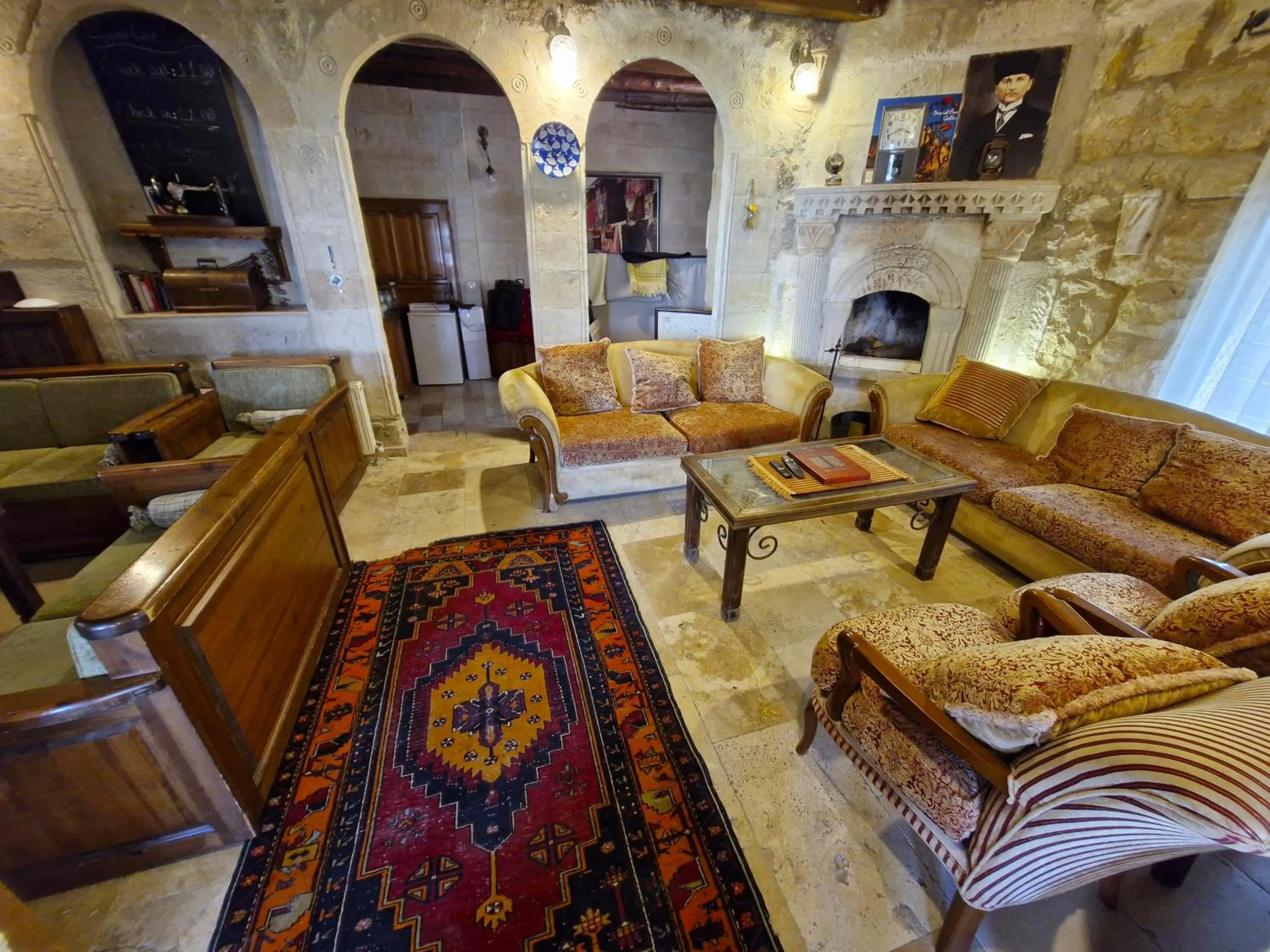 Lobby or reception in Dervish Cave House & Restaurant