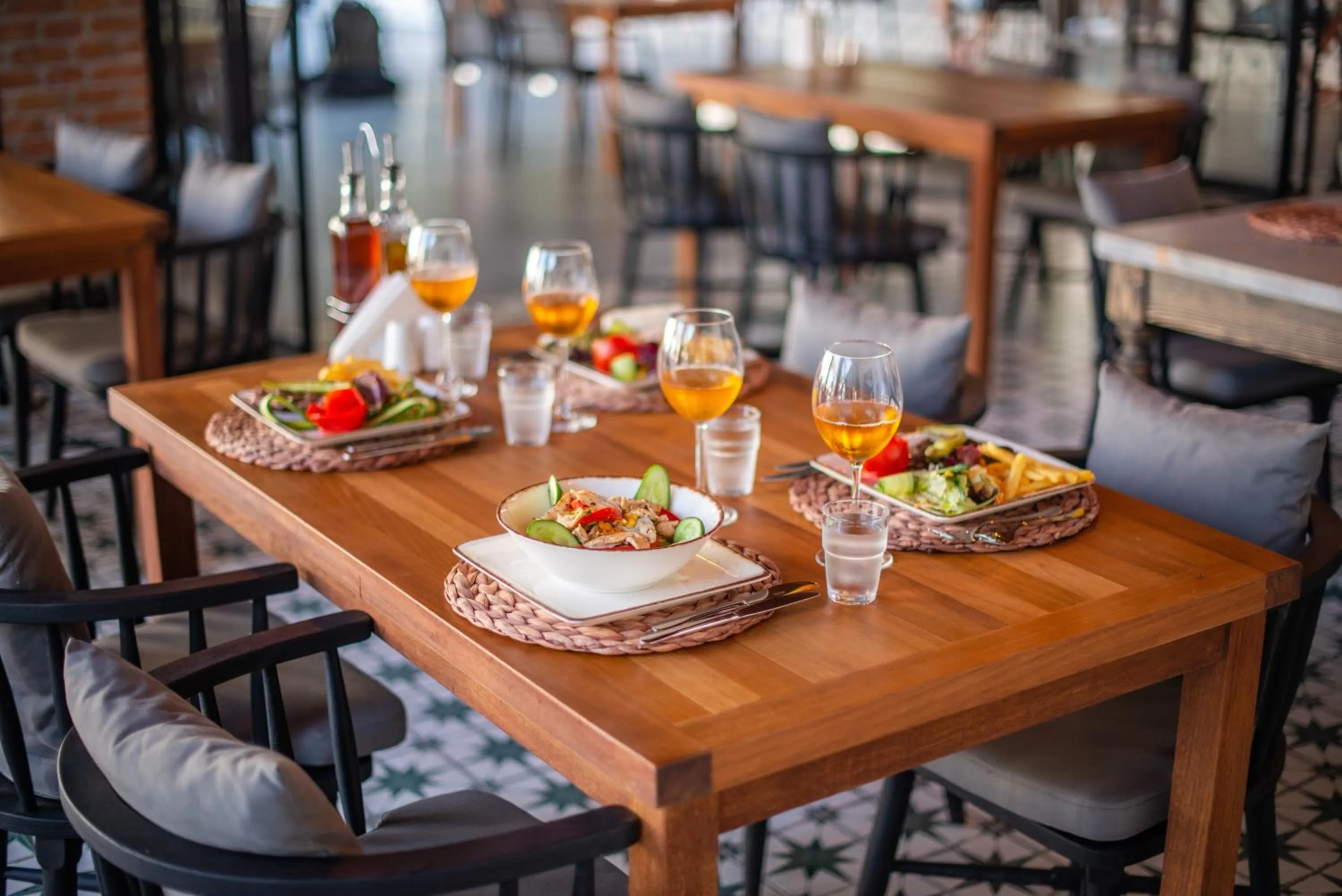 Food close-up in Majestic Hotel