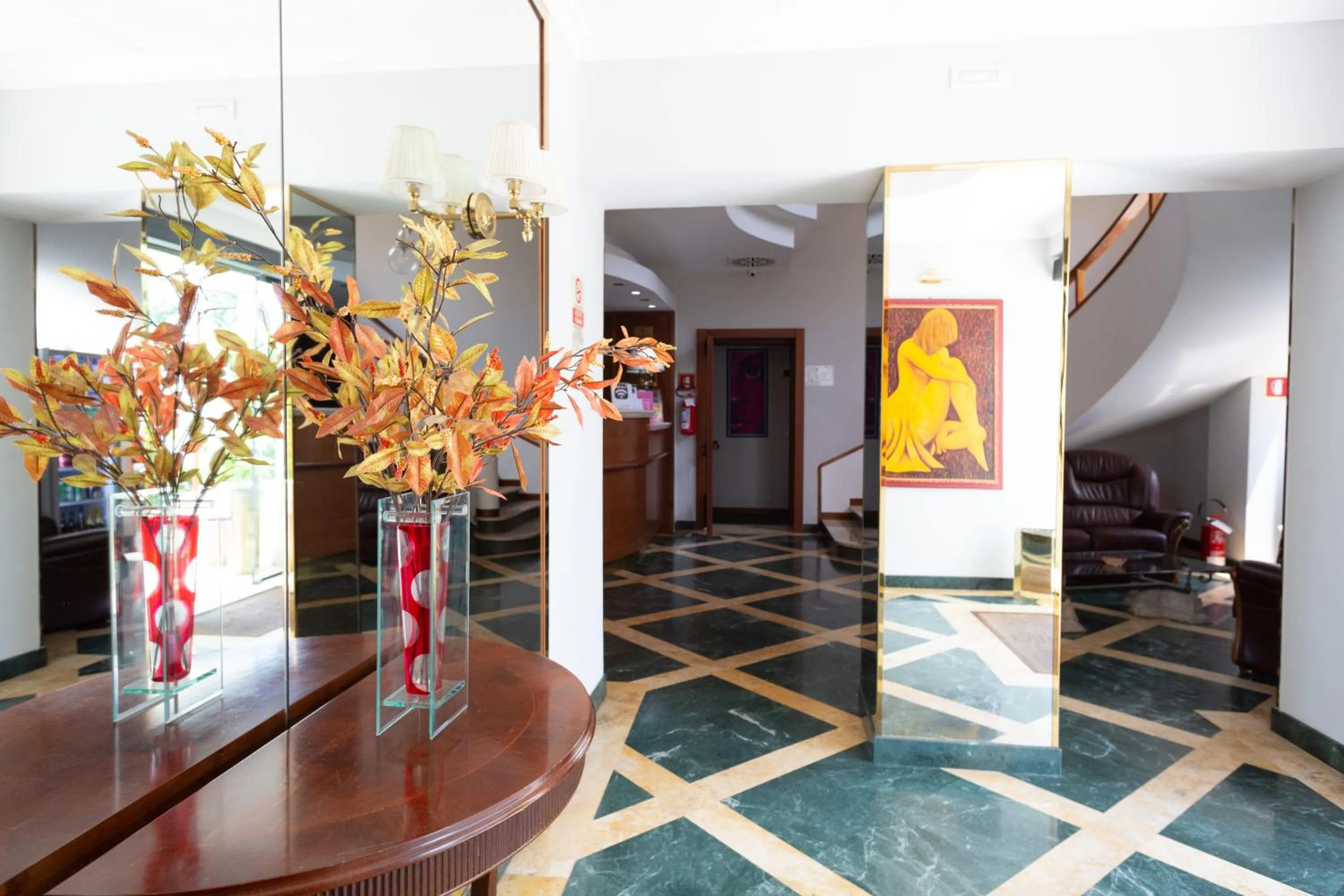 Lobby or reception in Cervara Park Hotel