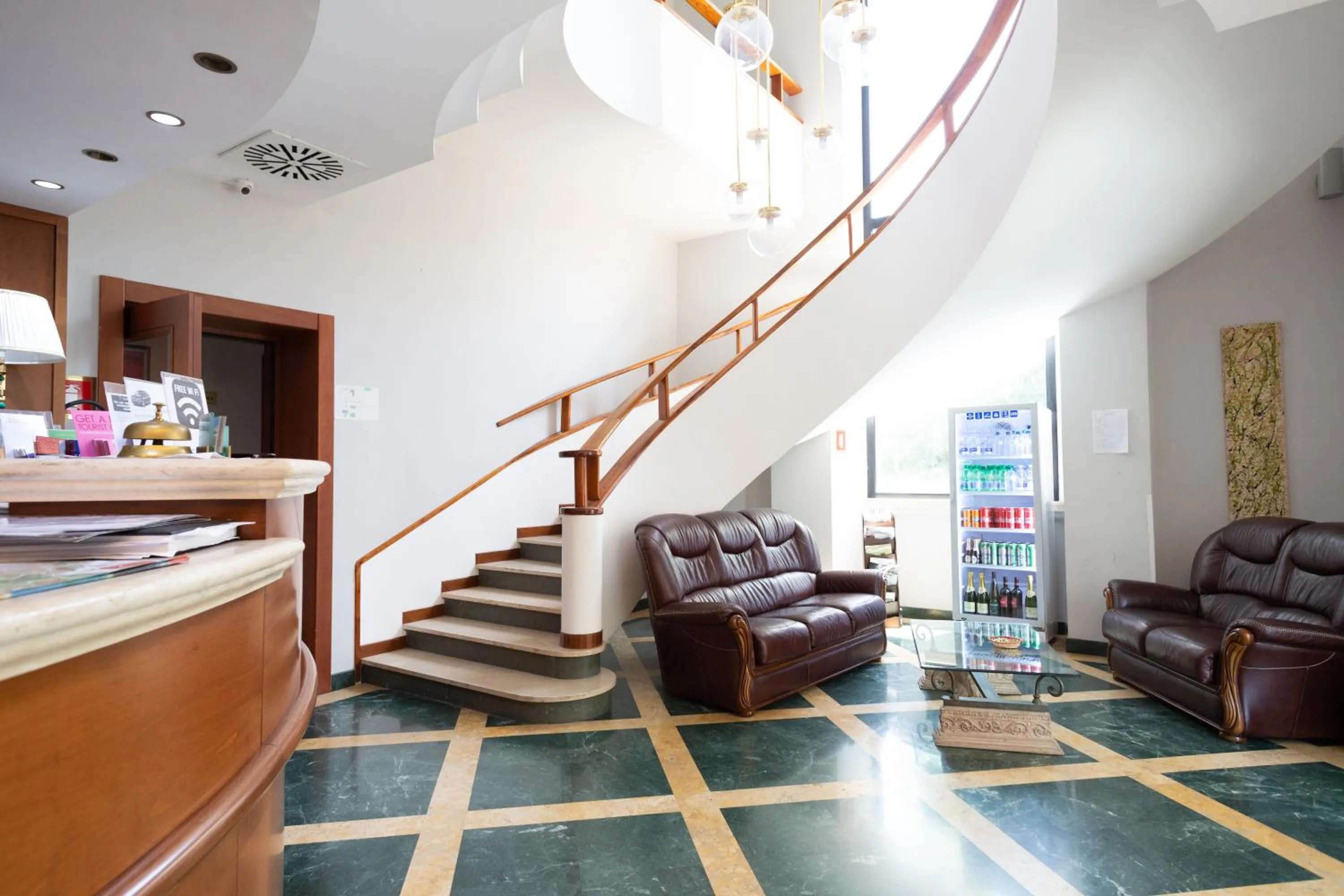 Lobby or reception in Cervara Park Hotel