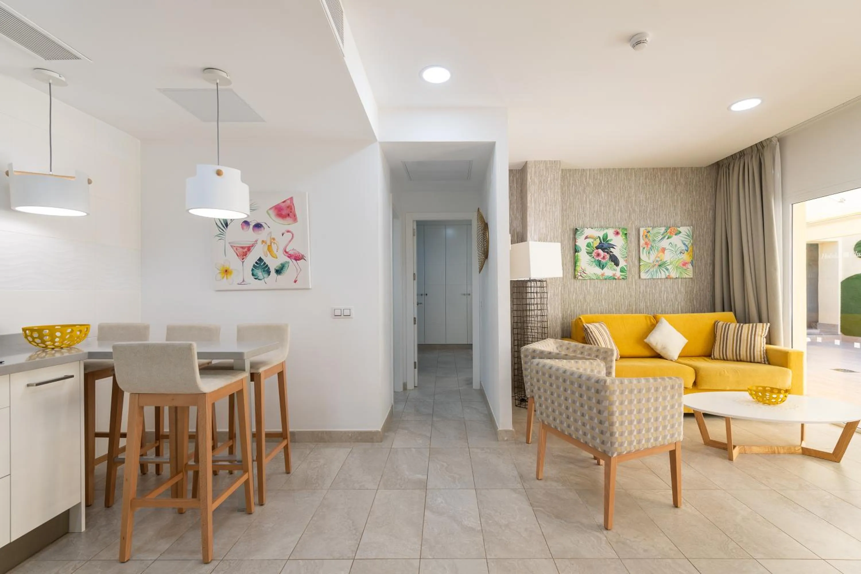 Living room in Holiday Club Playa Amadores