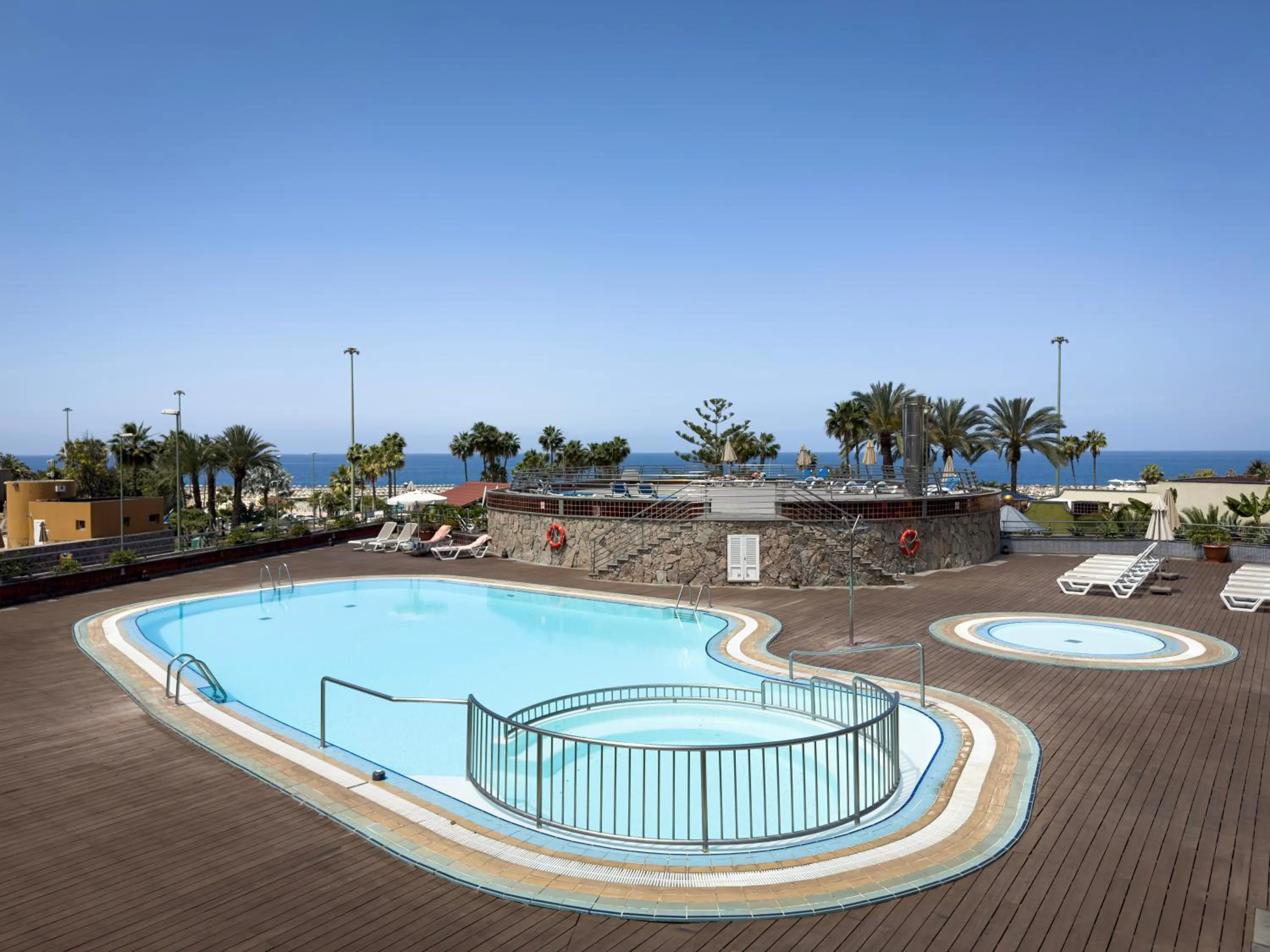 Solarium in Holiday Club Playa Amadores