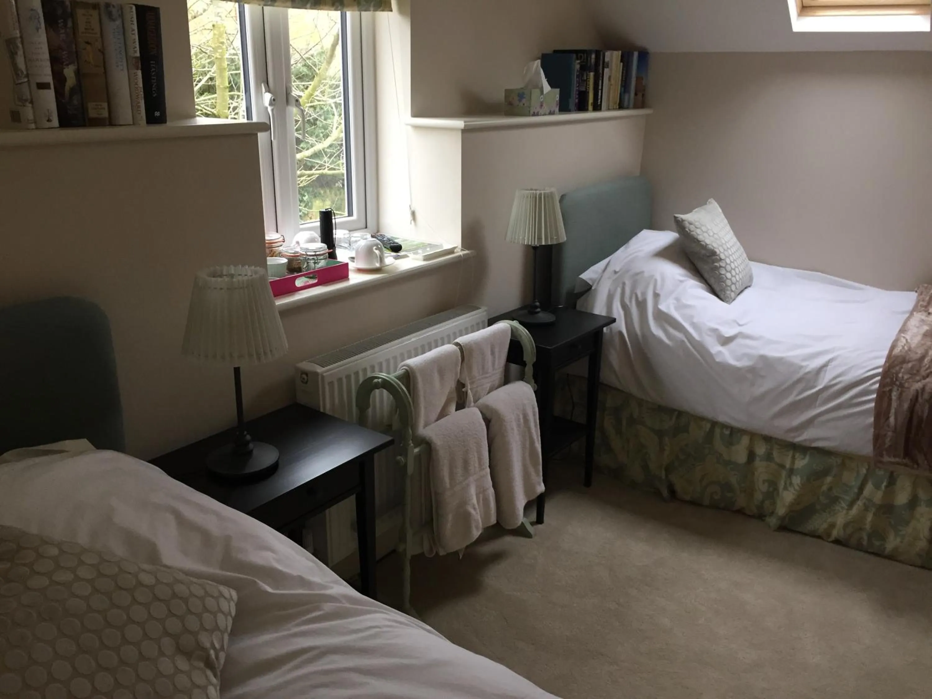 Photo of the whole room, Bed in The Old Bakery Barn