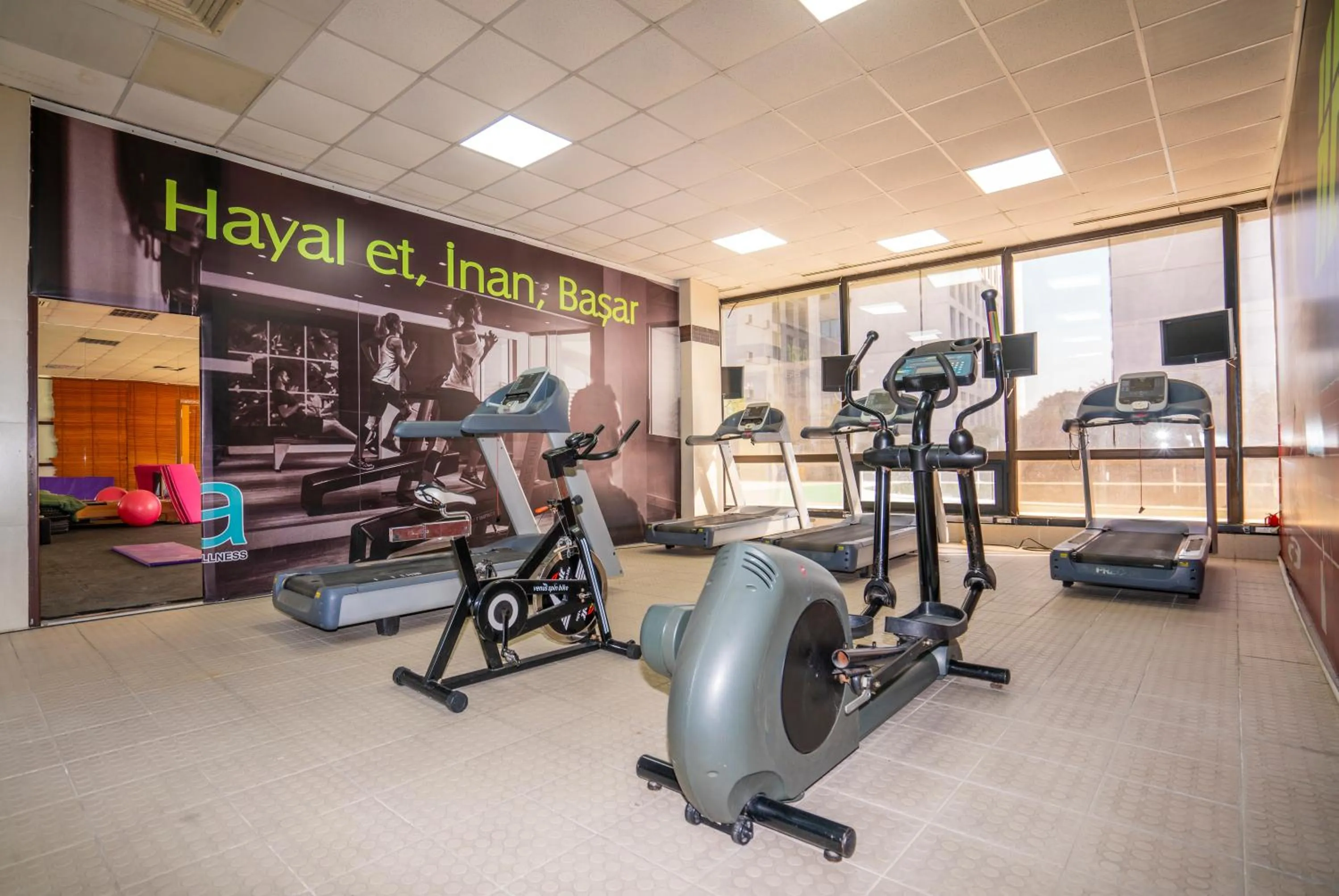 Fitness centre/facilities in Anemon Grand Eskişehir Otel