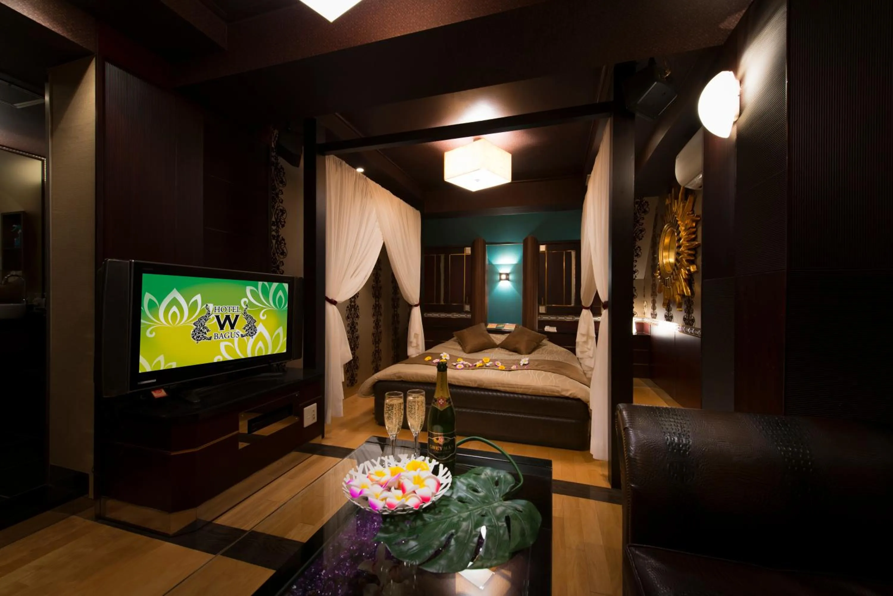 Bed in Hotel W-BAGUS -W GROUP HOTELS and RESORTS-