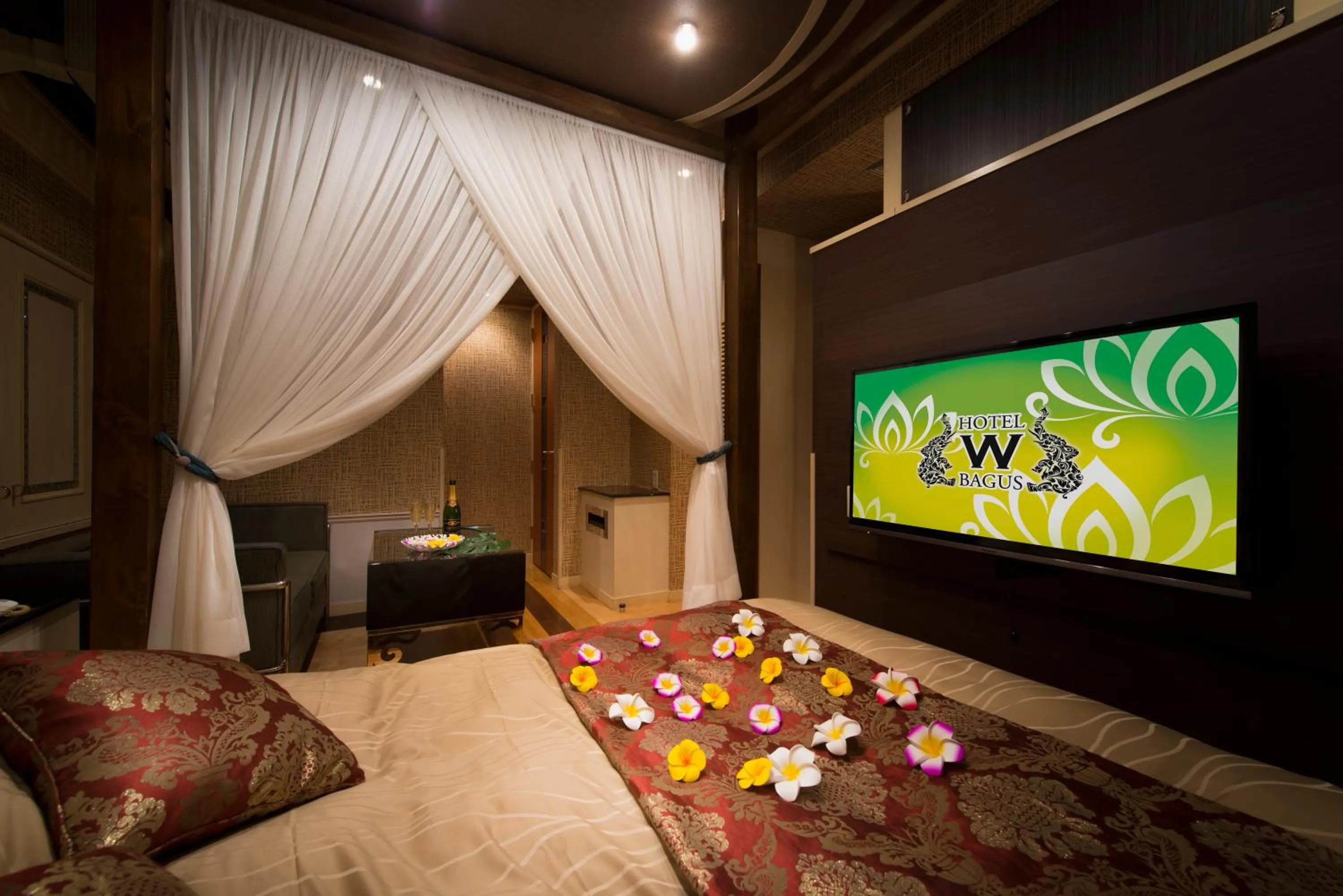 Bed in Hotel W-BAGUS -W GROUP HOTELS and RESORTS-