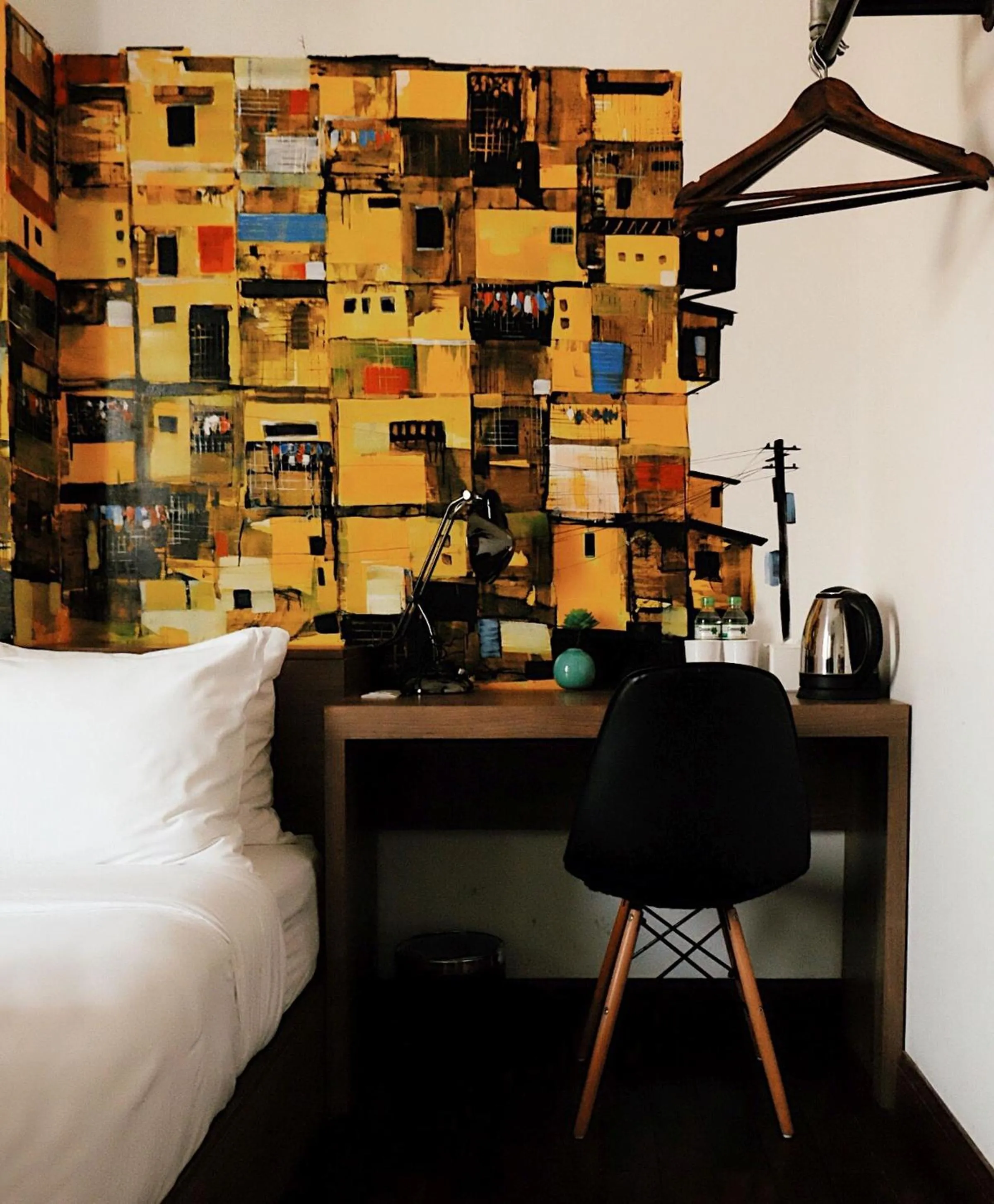 Decorative detail, Bed in Nexy Hostel