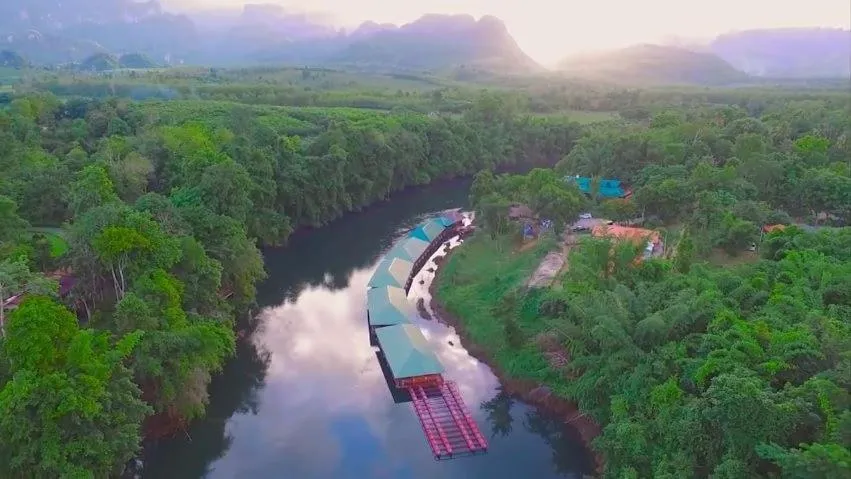 Bird's eye view in Mek Kiri Riverkwai Resort SHA