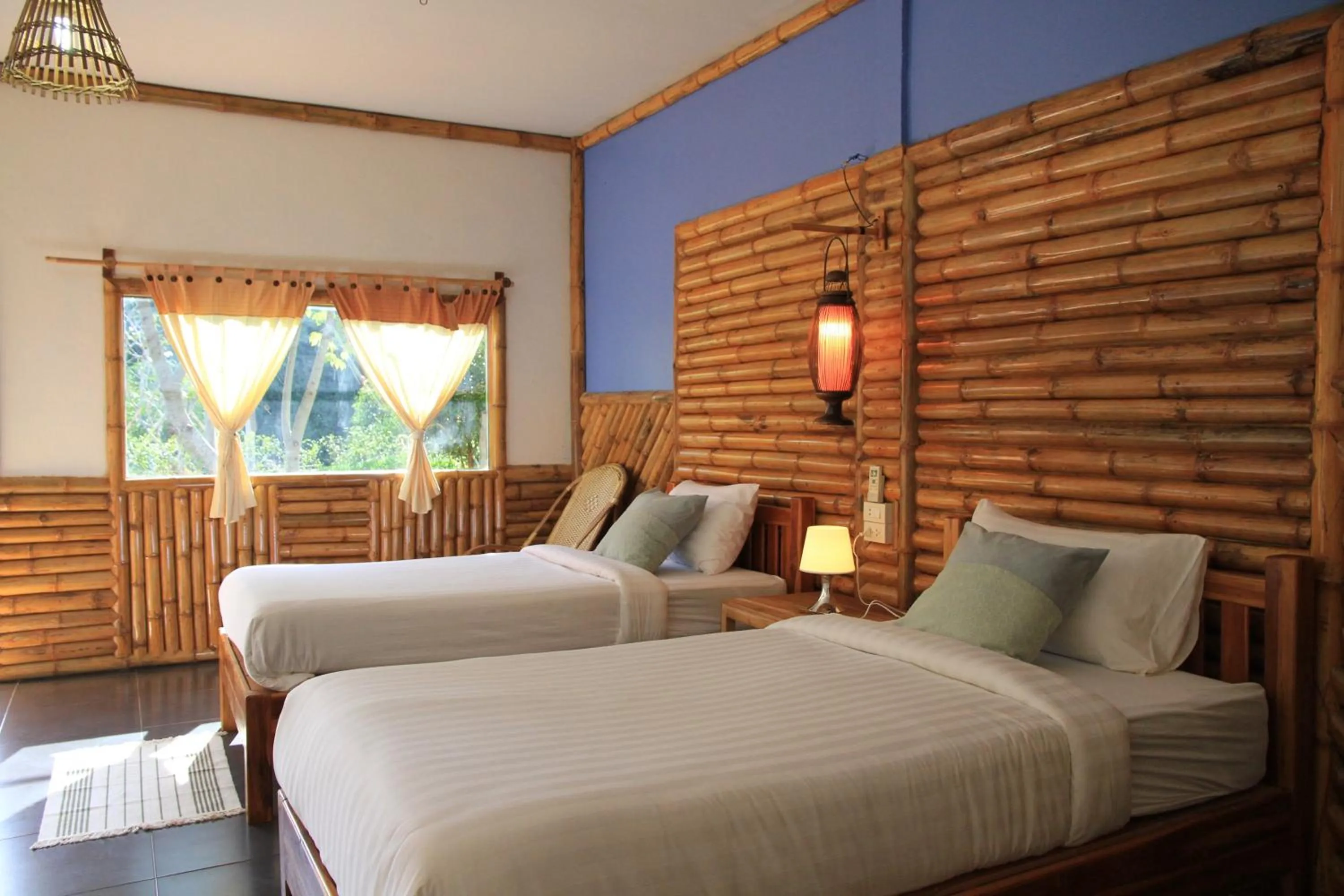 Bed in Mek Kiri Riverkwai Resort SHA