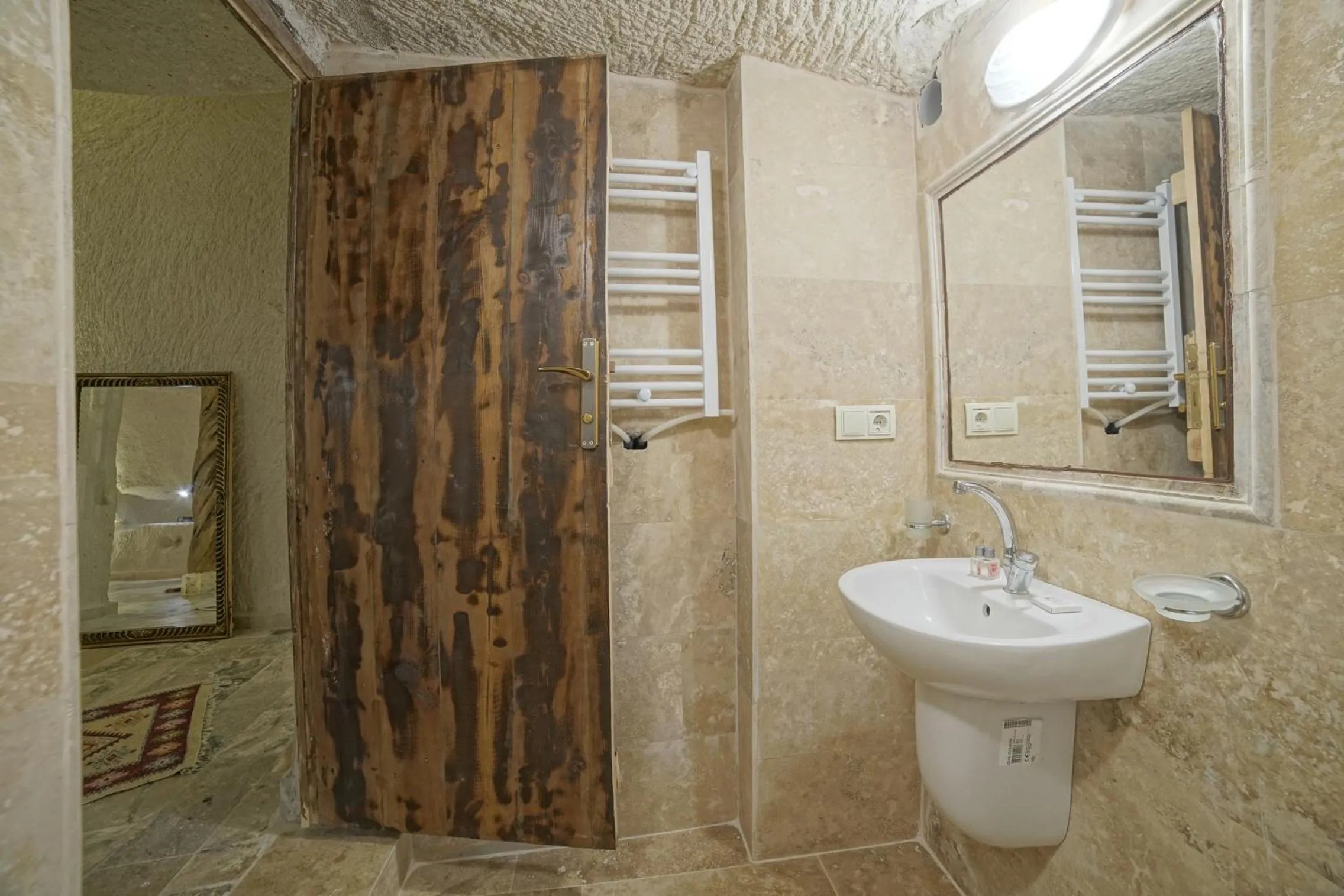 Bathroom in Melek Cave Hotel