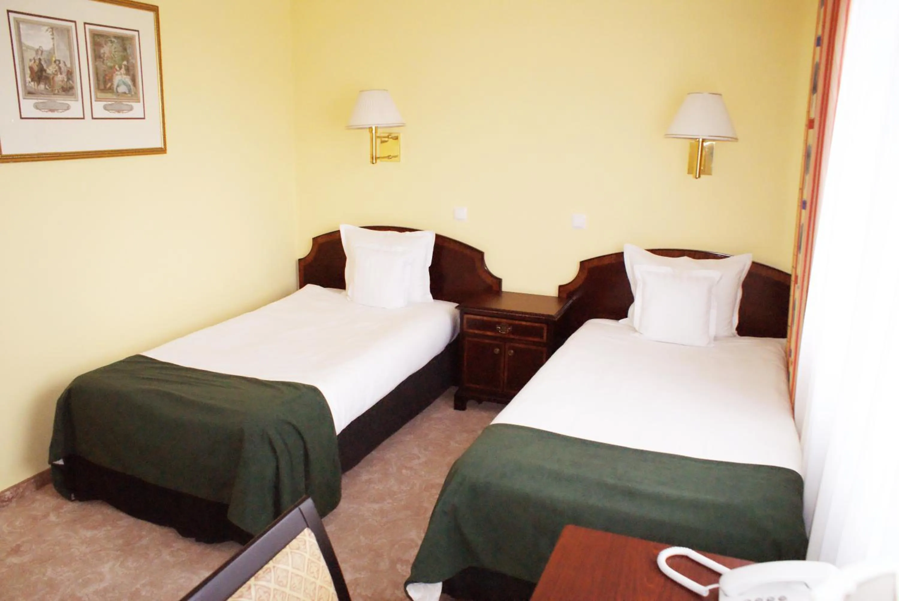 Bed in Hotel Wilga by Katowice Airport