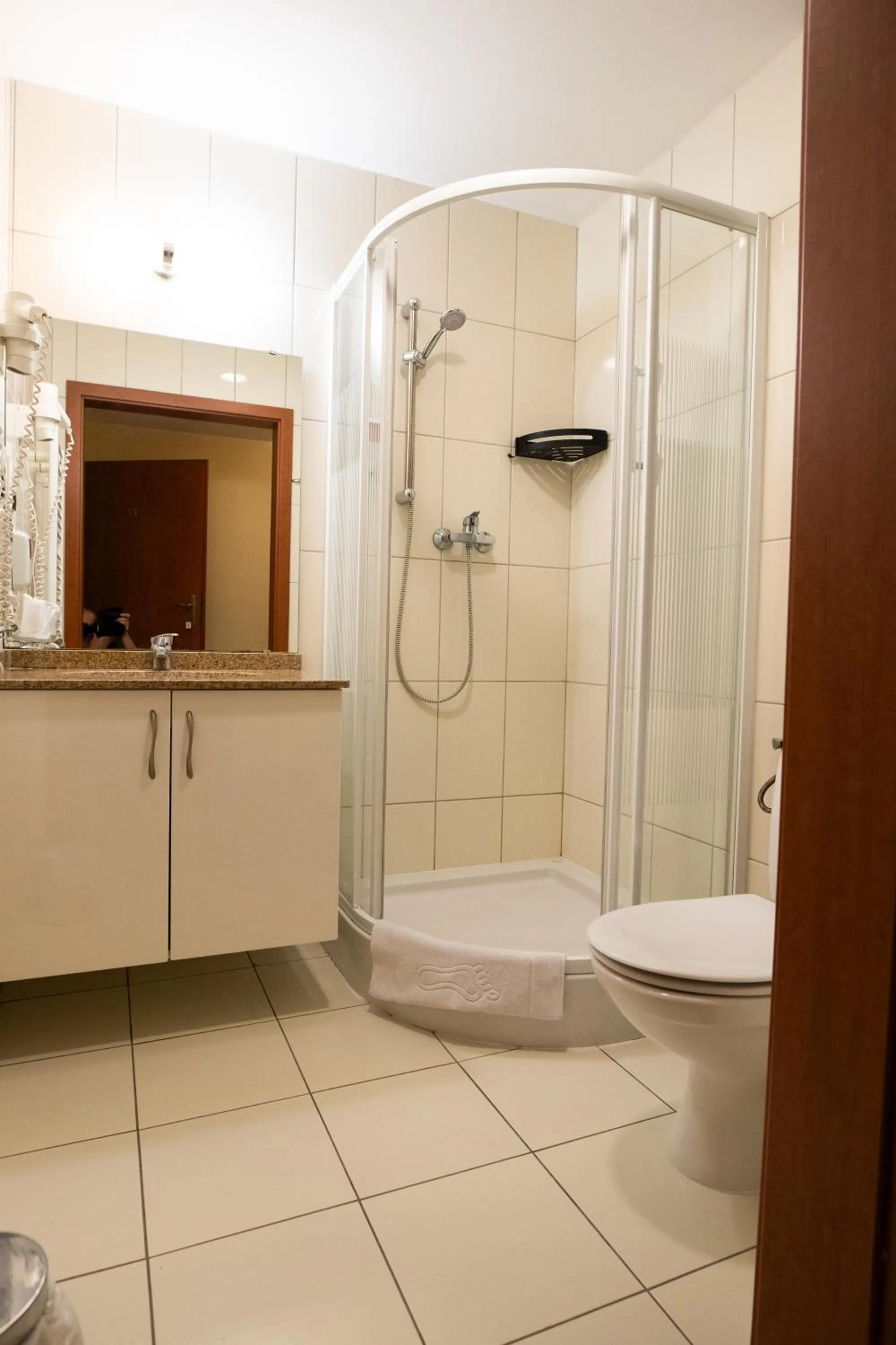 Toilet in Hotel Wilga by Katowice Airport