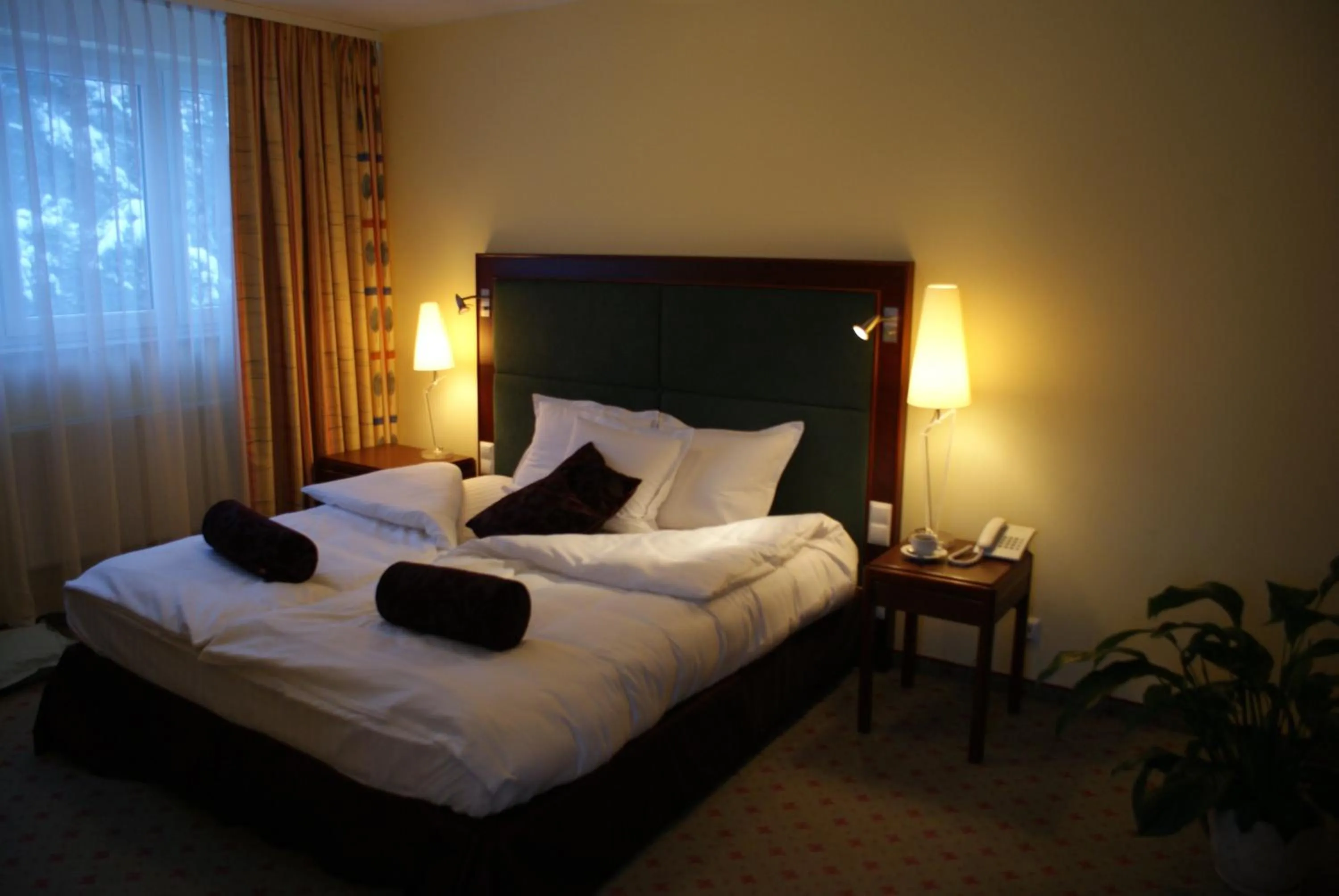 Photo of the whole room, Bed in Hotel Wilga by Katowice Airport