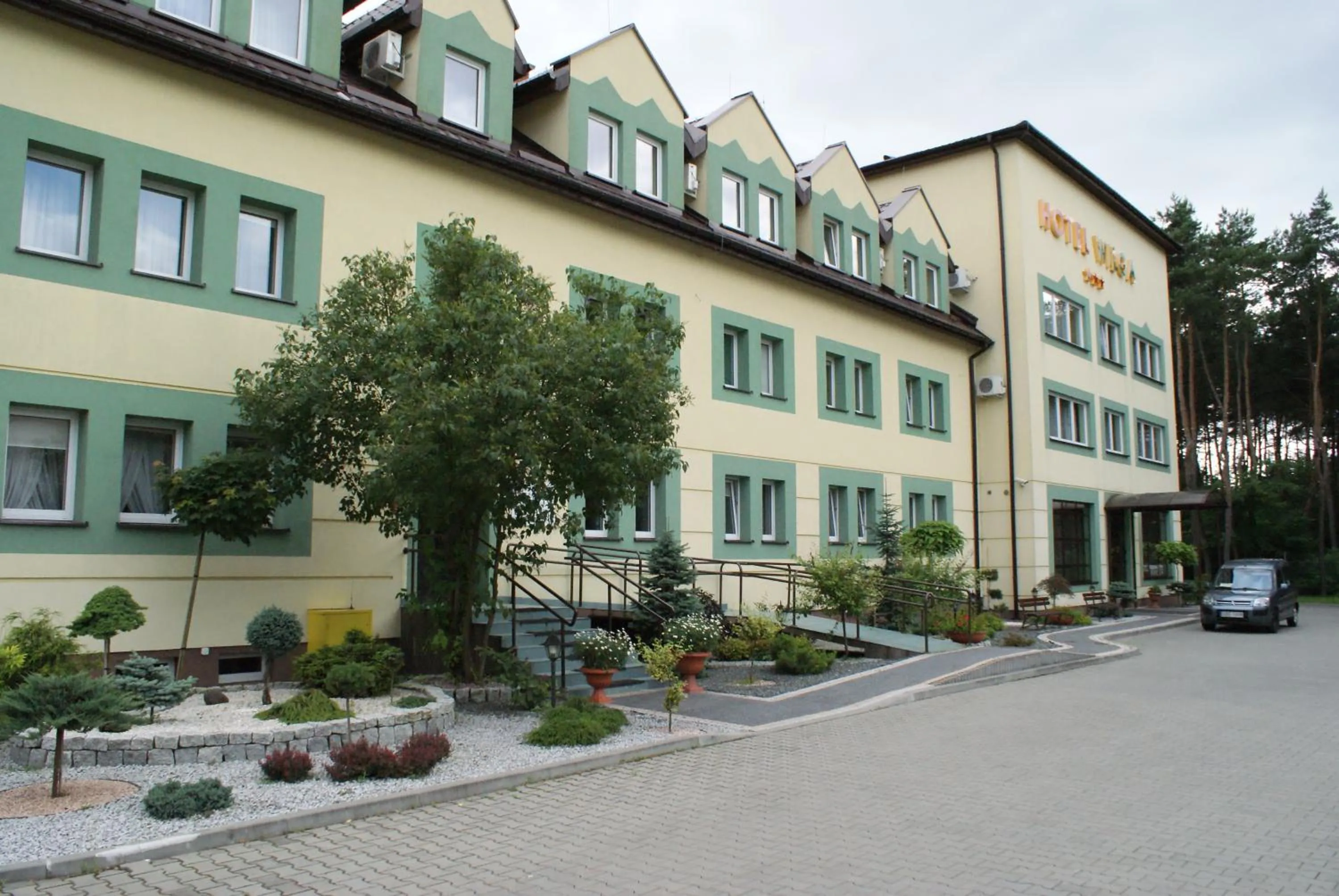 Property building in Hotel Wilga by Katowice Airport