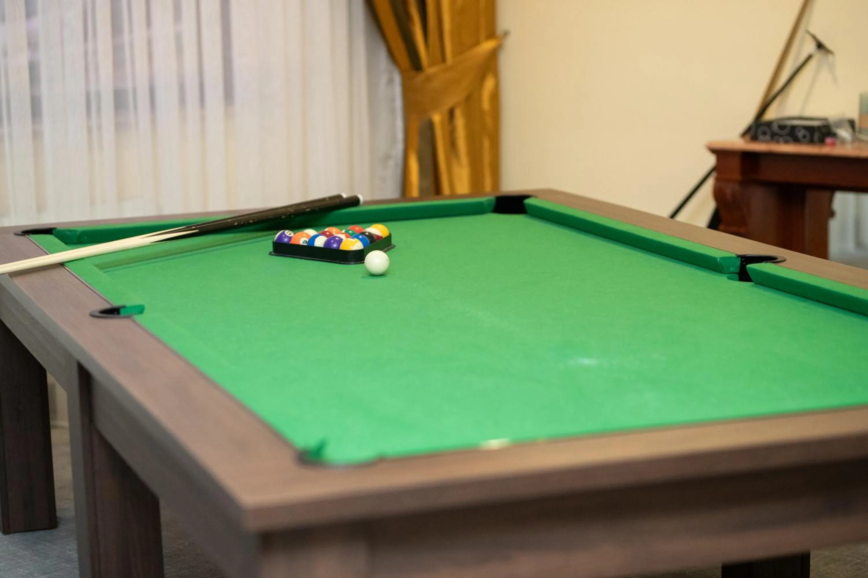Billiard in Hotel Wilga by Katowice Airport