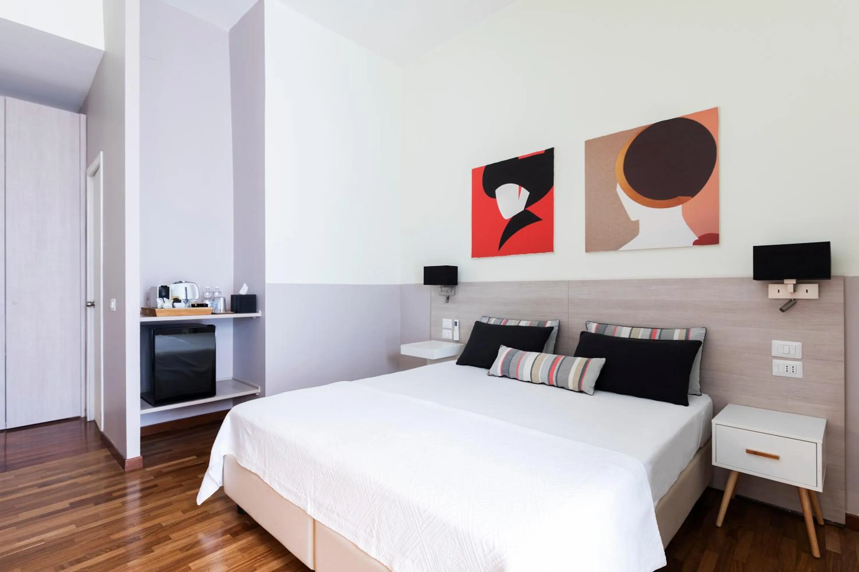 Bedroom, Bed in B&B Starbien