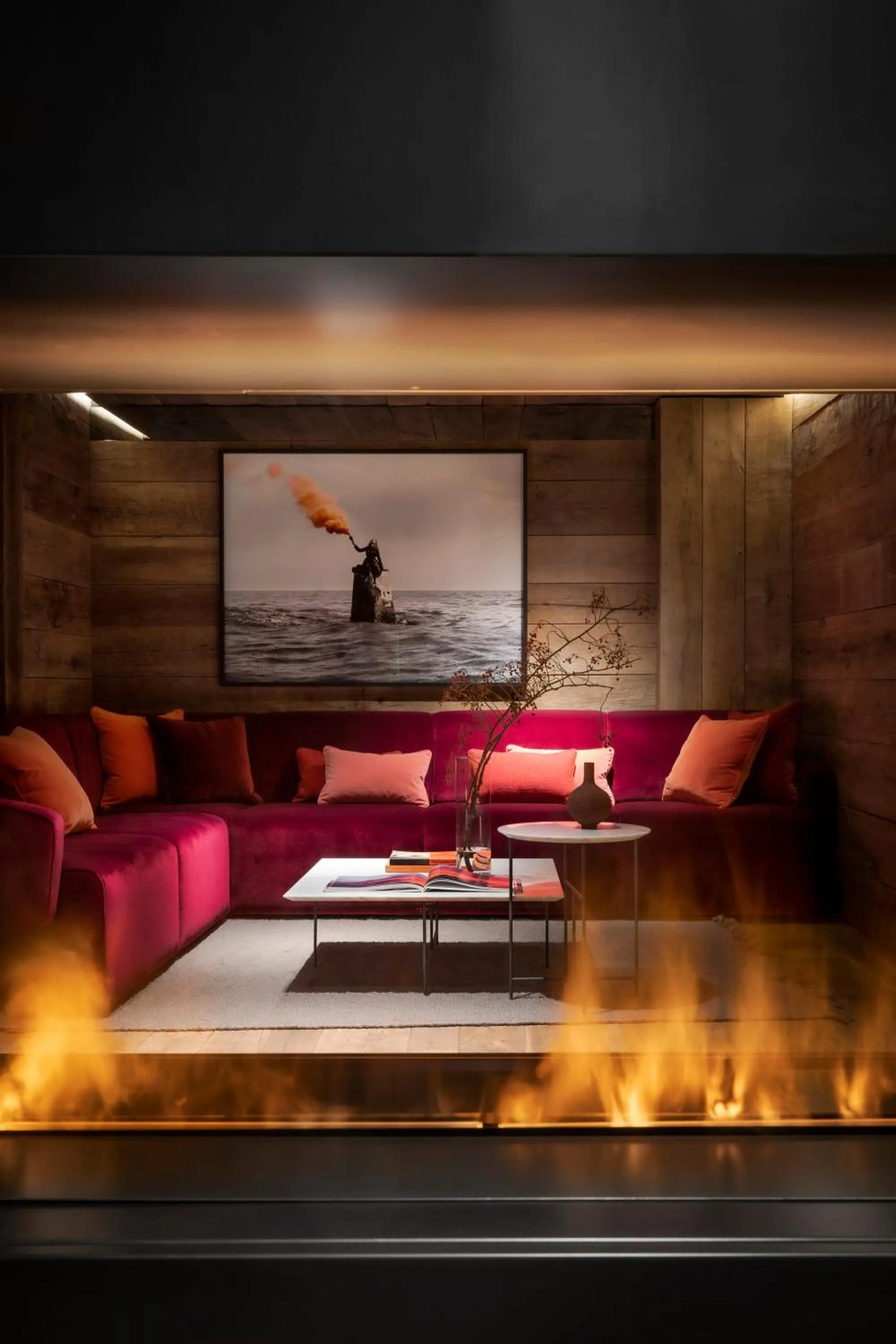 Lobby or reception in HOTEL de LEN